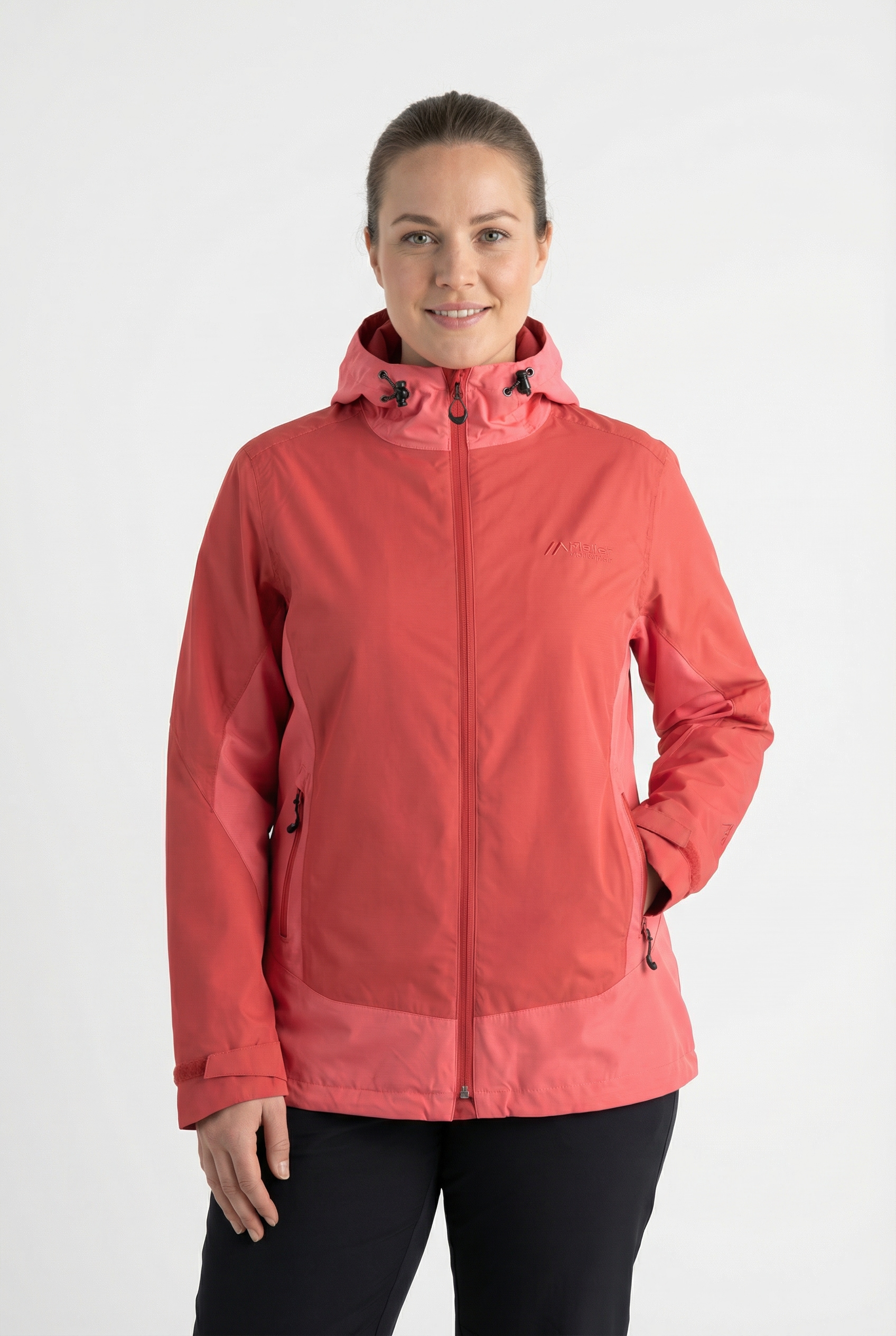 Maier Sports Regenjacke "D GG Allwetterjacke" mit Kapuze mit Handytasche, wasser- und winddicht, atmungsaktiv