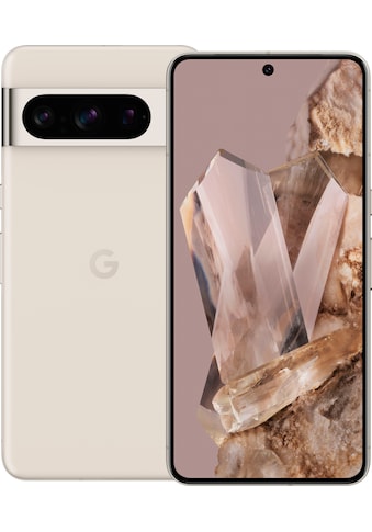 Smartphone »Pixel 8 Pro, 256GB«, Porcelain, 17 cm/6,7 Zoll, 256 GB Speicherplatz, 50...