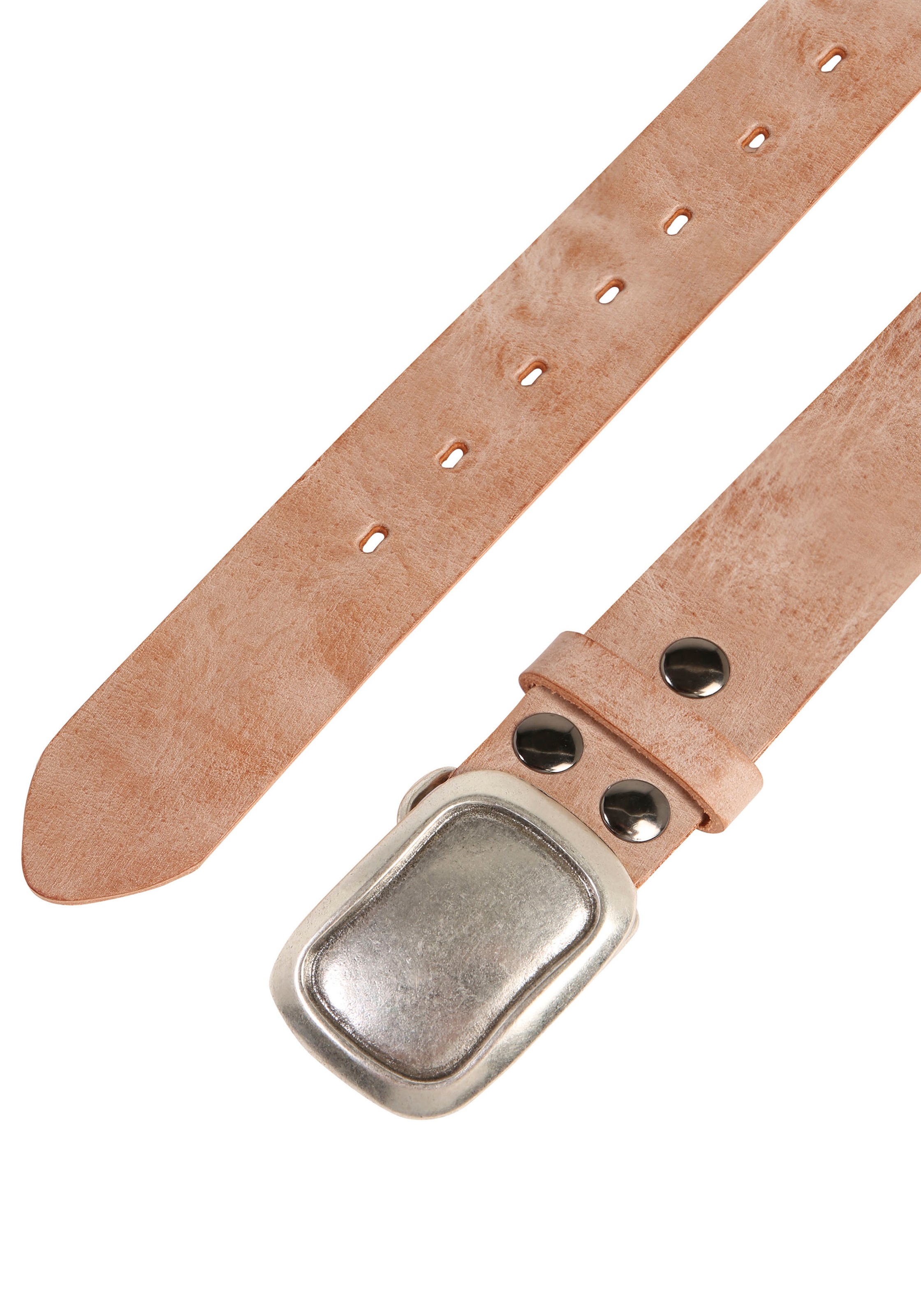 Rettungsring Gürtel Ledergürtel mit austauschbarer Schließe "Rechteck Einge günstig online kaufen