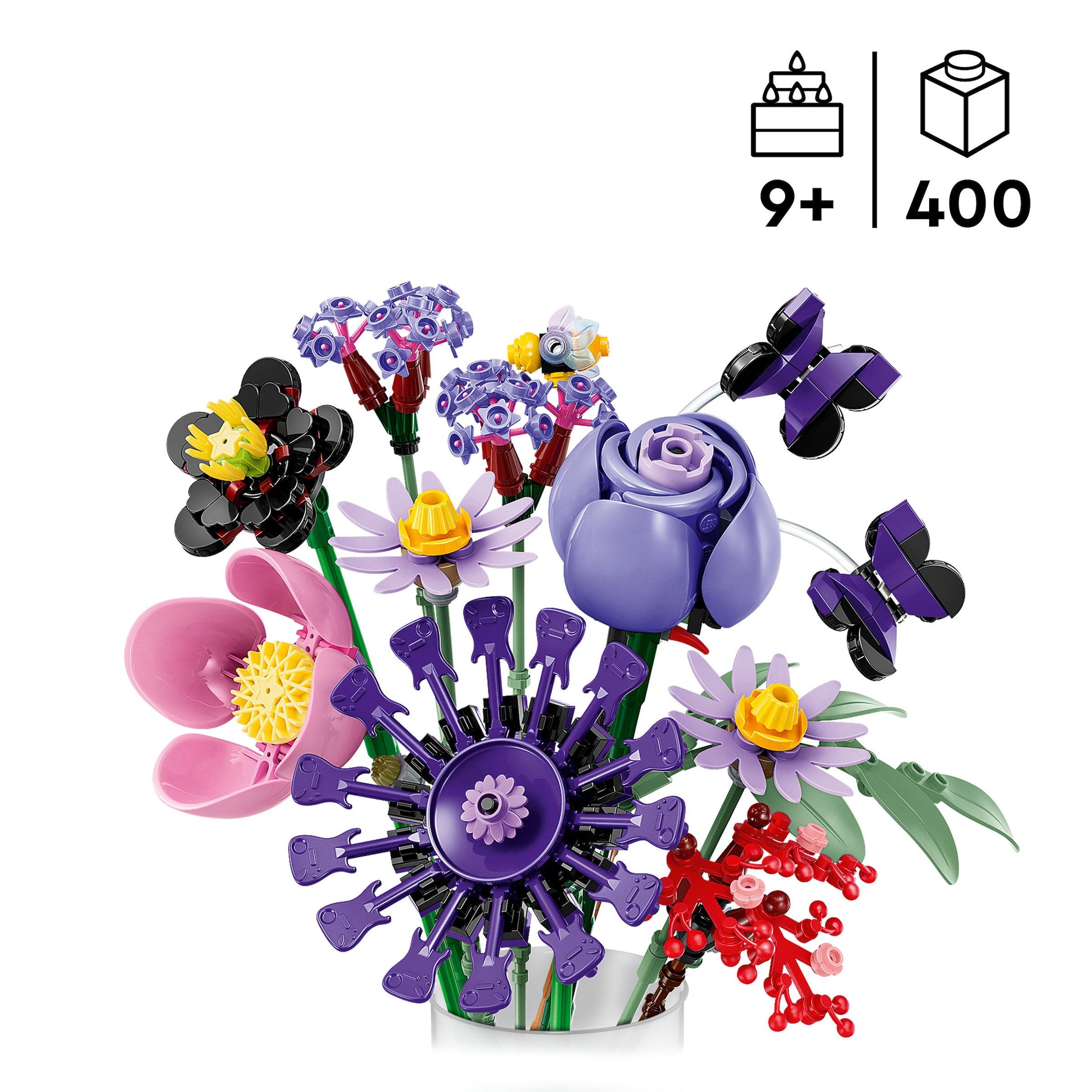 LEGO® Konstruktionsspielsteine »Olivia Rodrigos Blumenstrauß (11507), LEGO Botanicals« Made in Europe