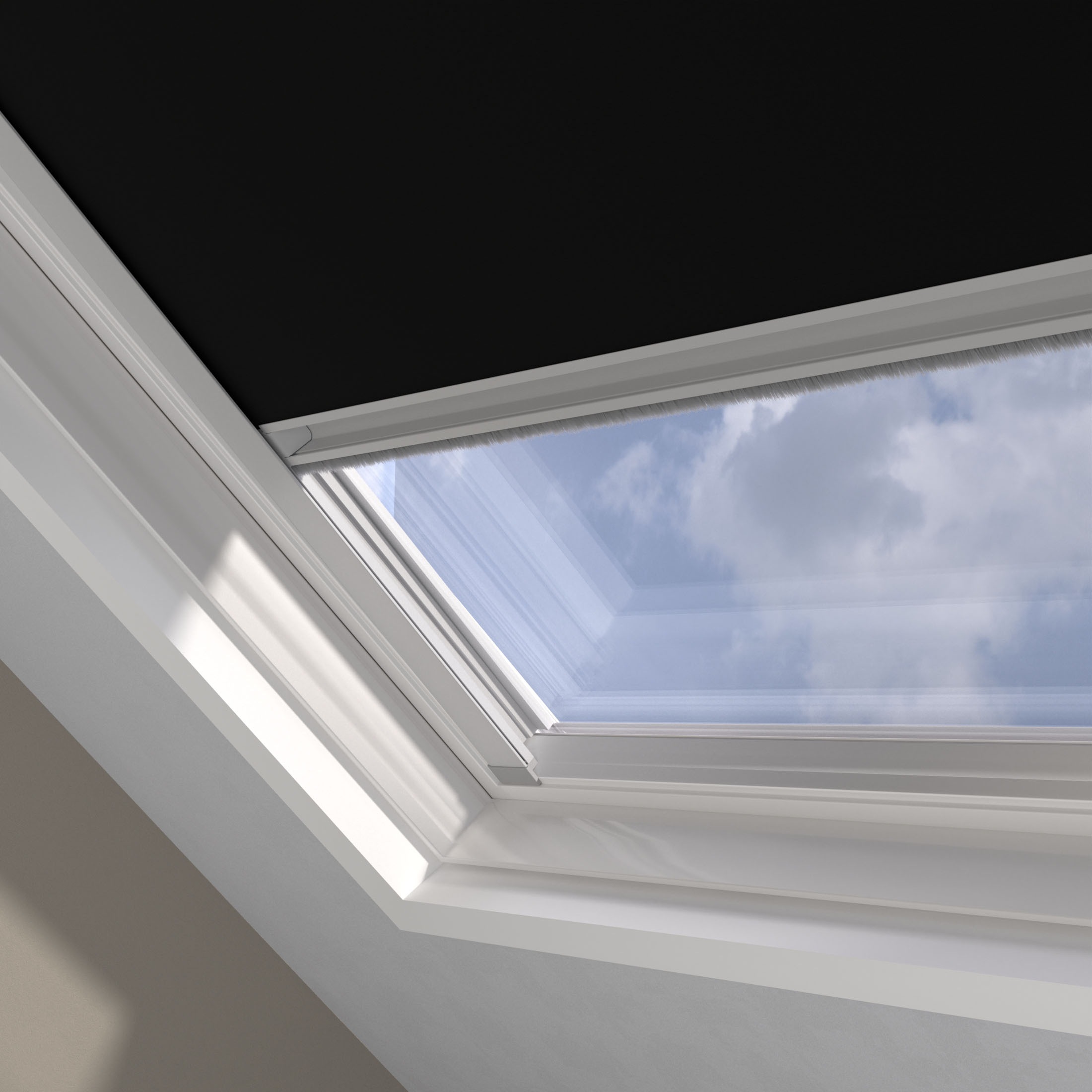 my home Dachfensterrollo »Sky-Rollo«, verdunkelnd, energiesparend, mit  Bohren, in Führungsschienen, Dachfenster-Rollo mit Kassette und  Seitenprofilen auf Rechnung | BAUR
