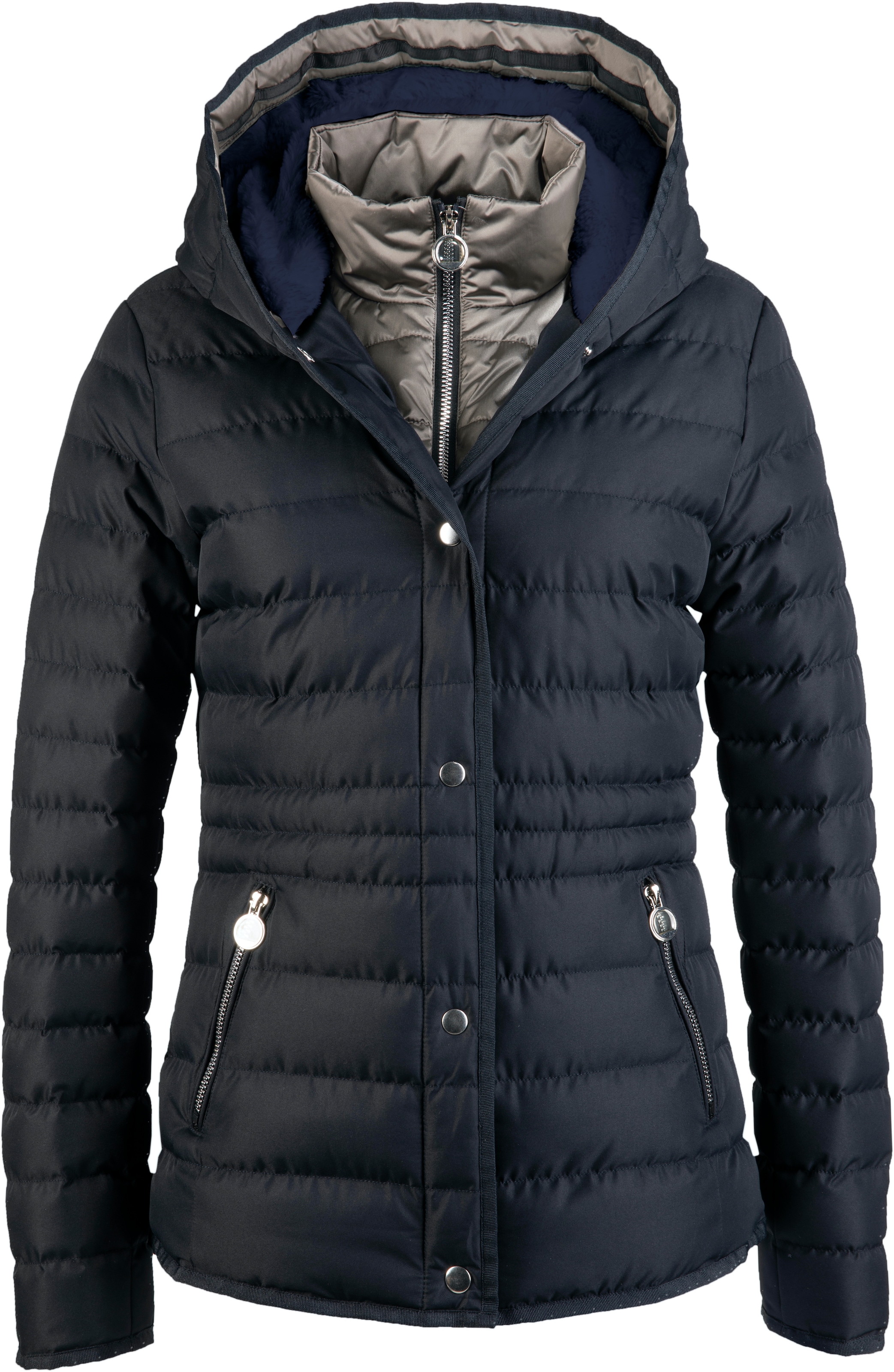 LPO Steppjacke "GILMOUR VAIL Women" mit Kapuze auch in Großen Größen erhältlich