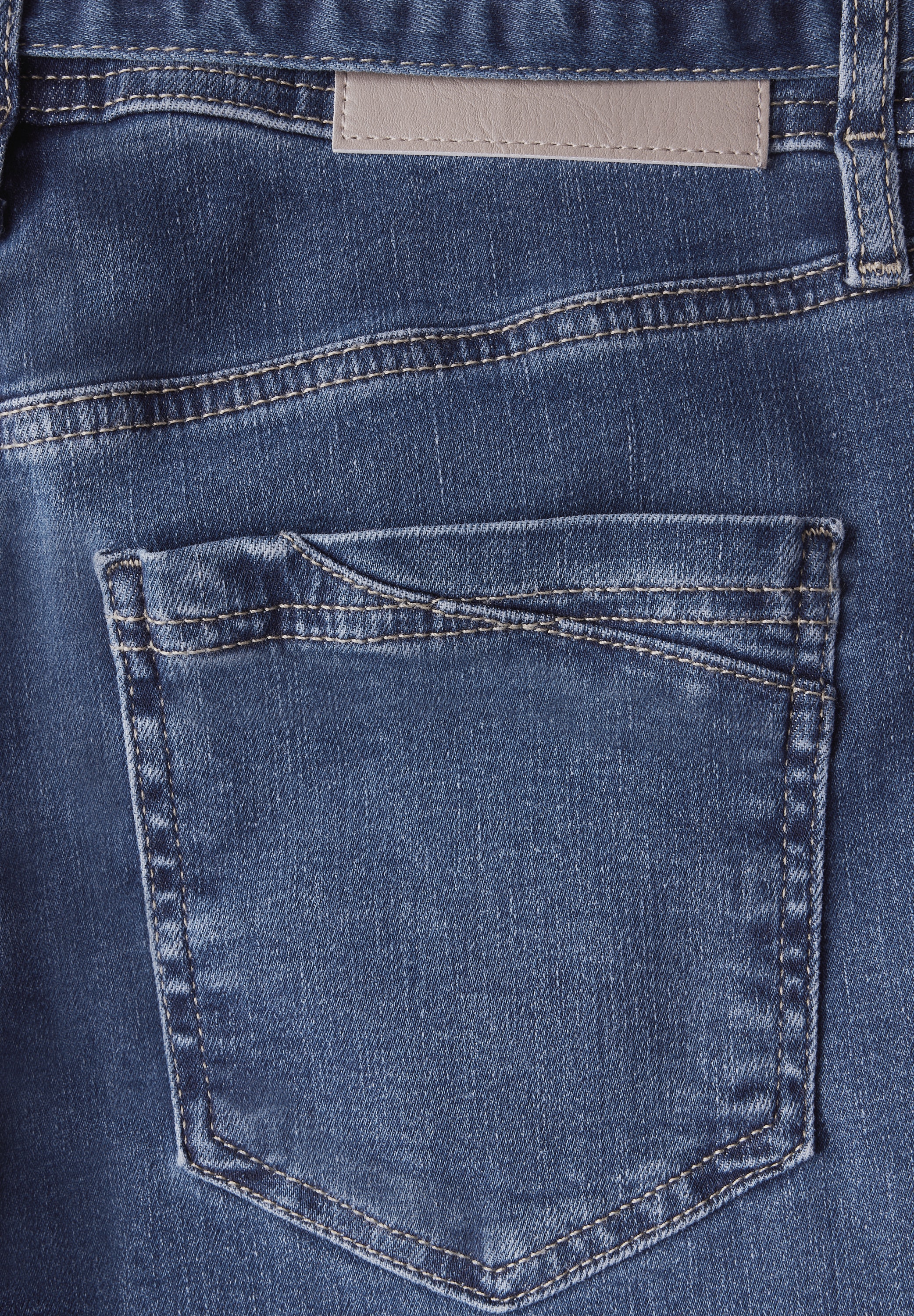 STREET ONE Loose-fit-Jeans, Middle Waist