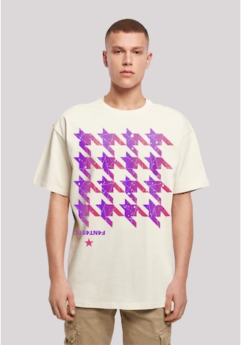F4NT4STIC Marškinėliai »Hahnentritt Pink« Print