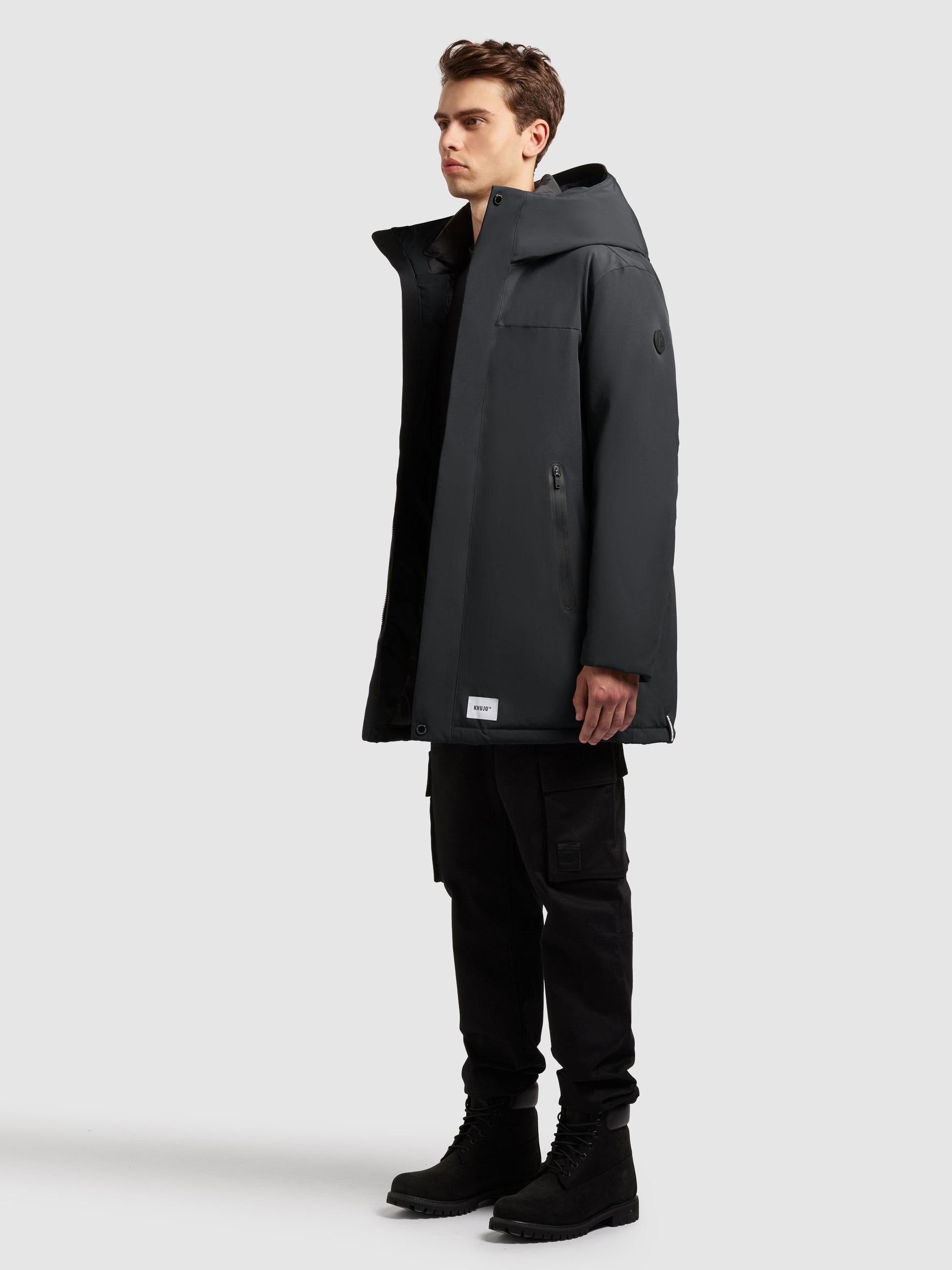 khujo Anorak »KANN2«, mit Kapuze