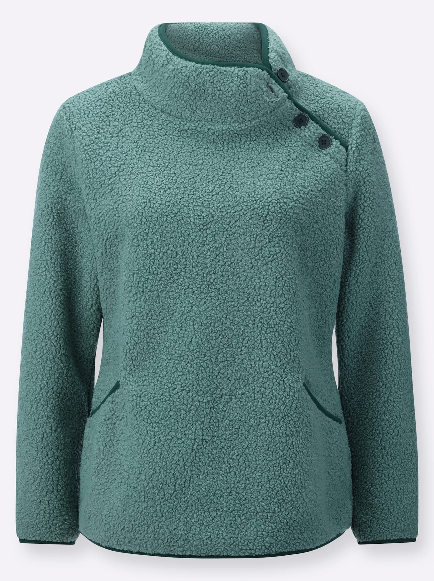 Casual Looks Fleeceshirt »Fleece-Shirt«, (1 tlg.)