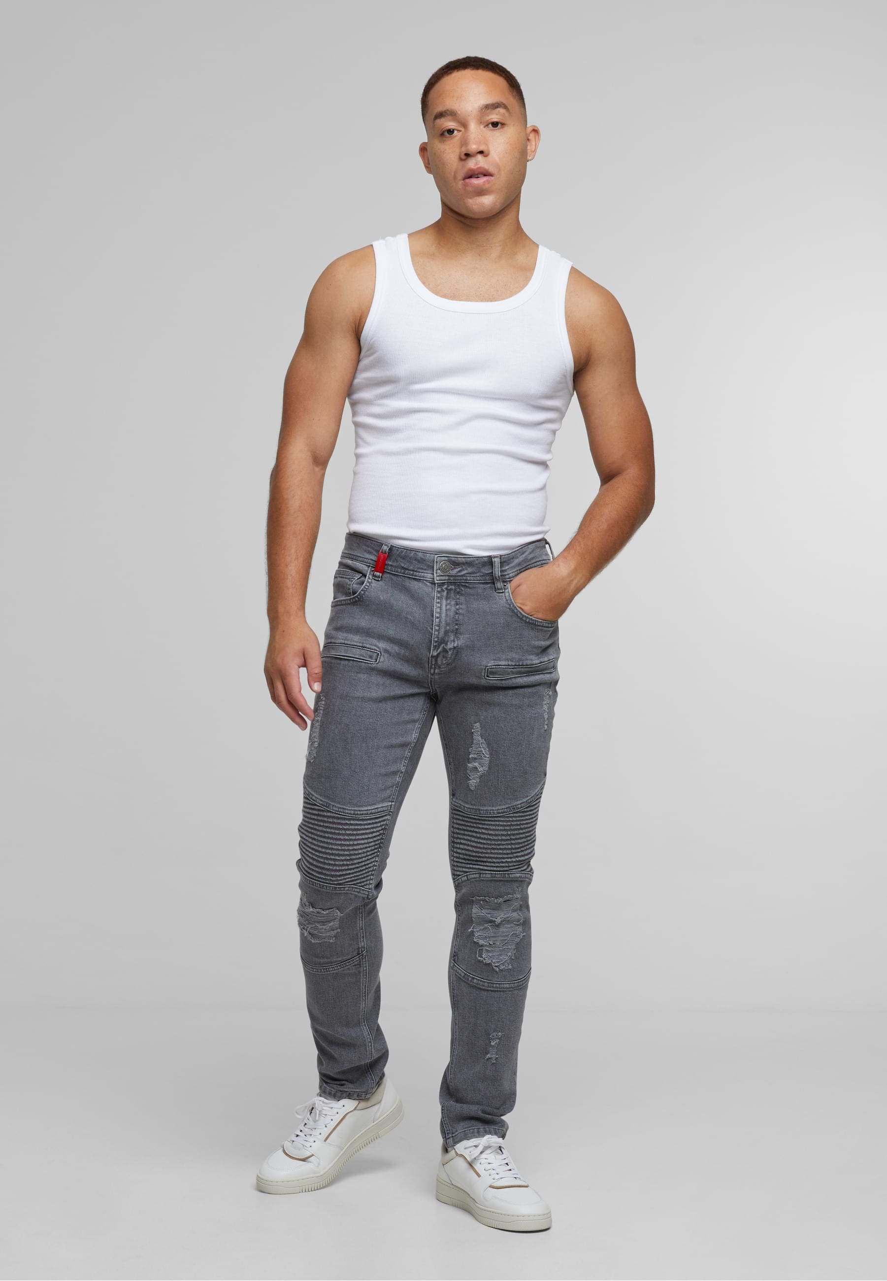 2Y Premium Bequeme Jeans »2Y Premium Oscar Ripped Slim Fit Jeans«