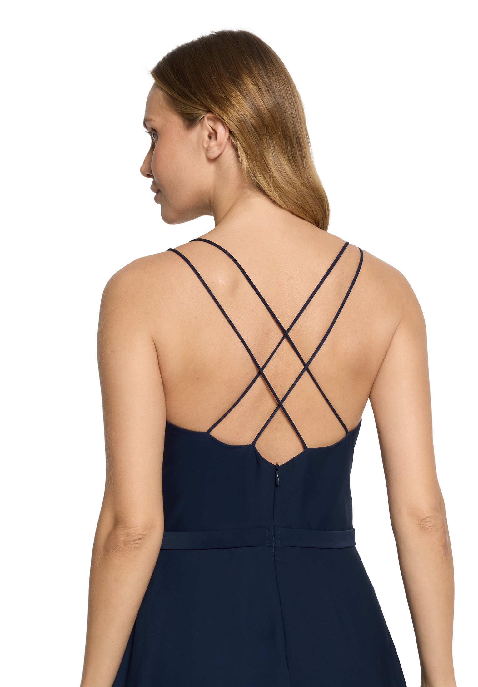 Vera Mont Abendkleid »Damen mit Volant« Nahttasche Design