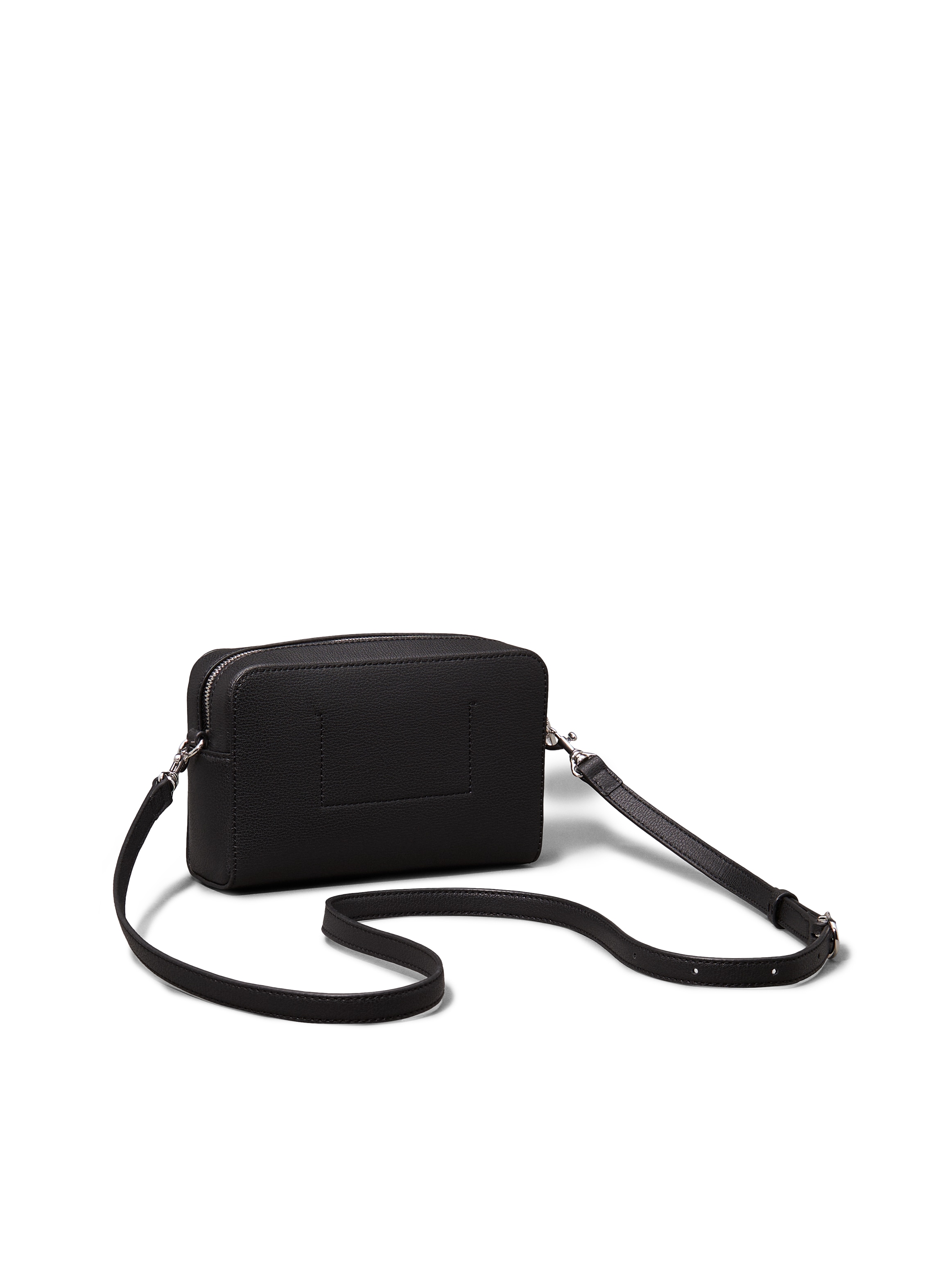Calvin Klein Jeans Mini Bag »MINIMAL MONOGRAM CAMERA BAG 20«, Damen Schultertasche klein, Umhängetasche mit abnehmbarem Gurt