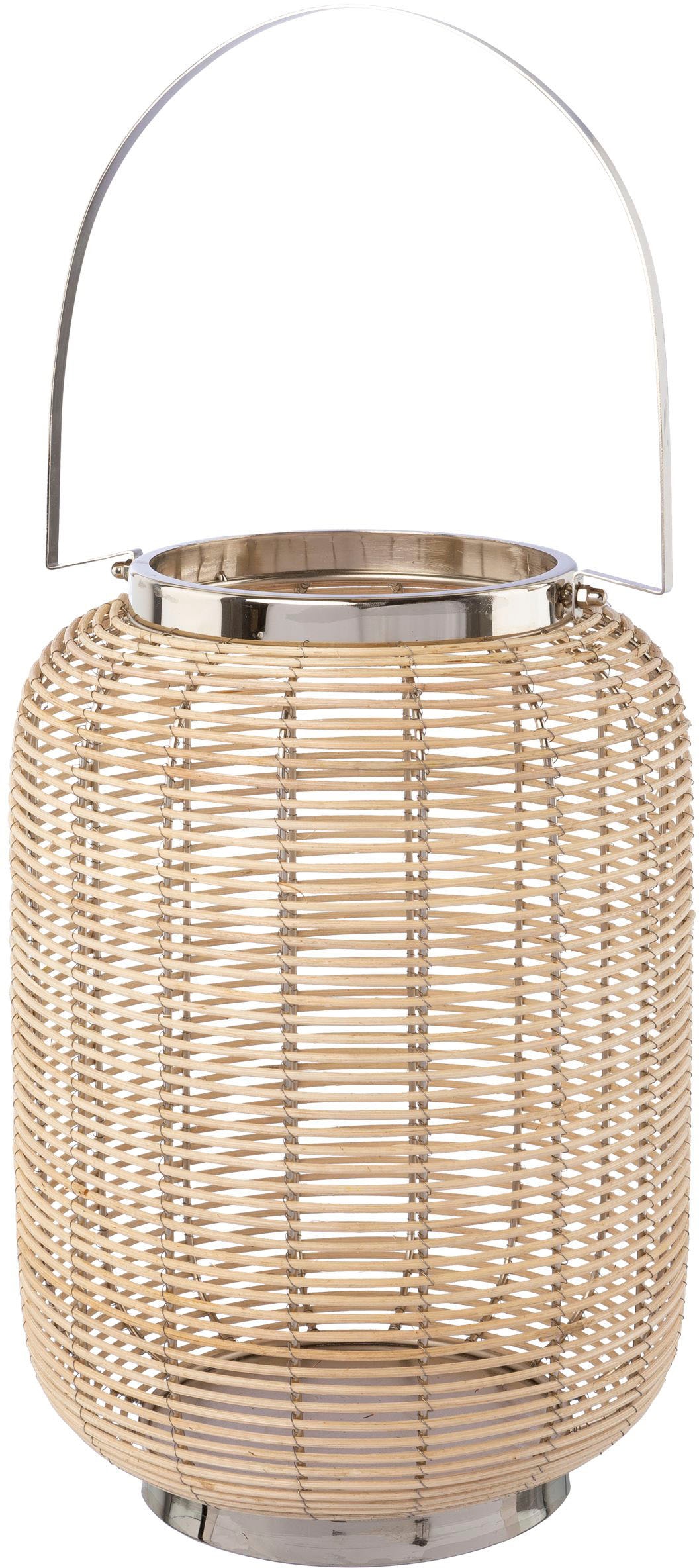 Creativ home Windlicht "Laterne ALEGRE, mit Henkel" Kerzenhalter aus Naturw günstig online kaufen