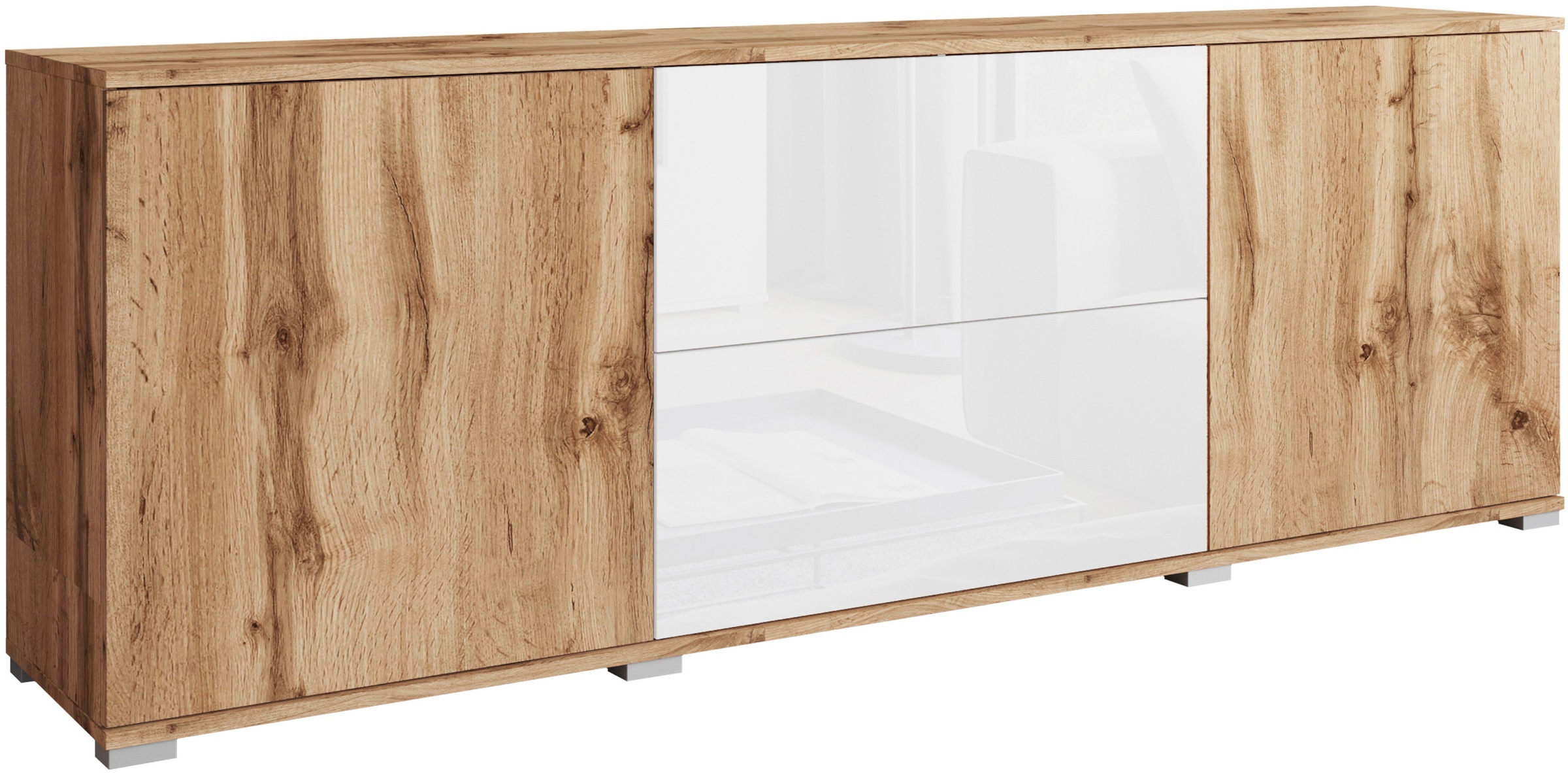 INOSIGN Lowboard "Kenia", (1 St.), Der moderne TV-Schrank, mit 2 Türen und günstig online kaufen