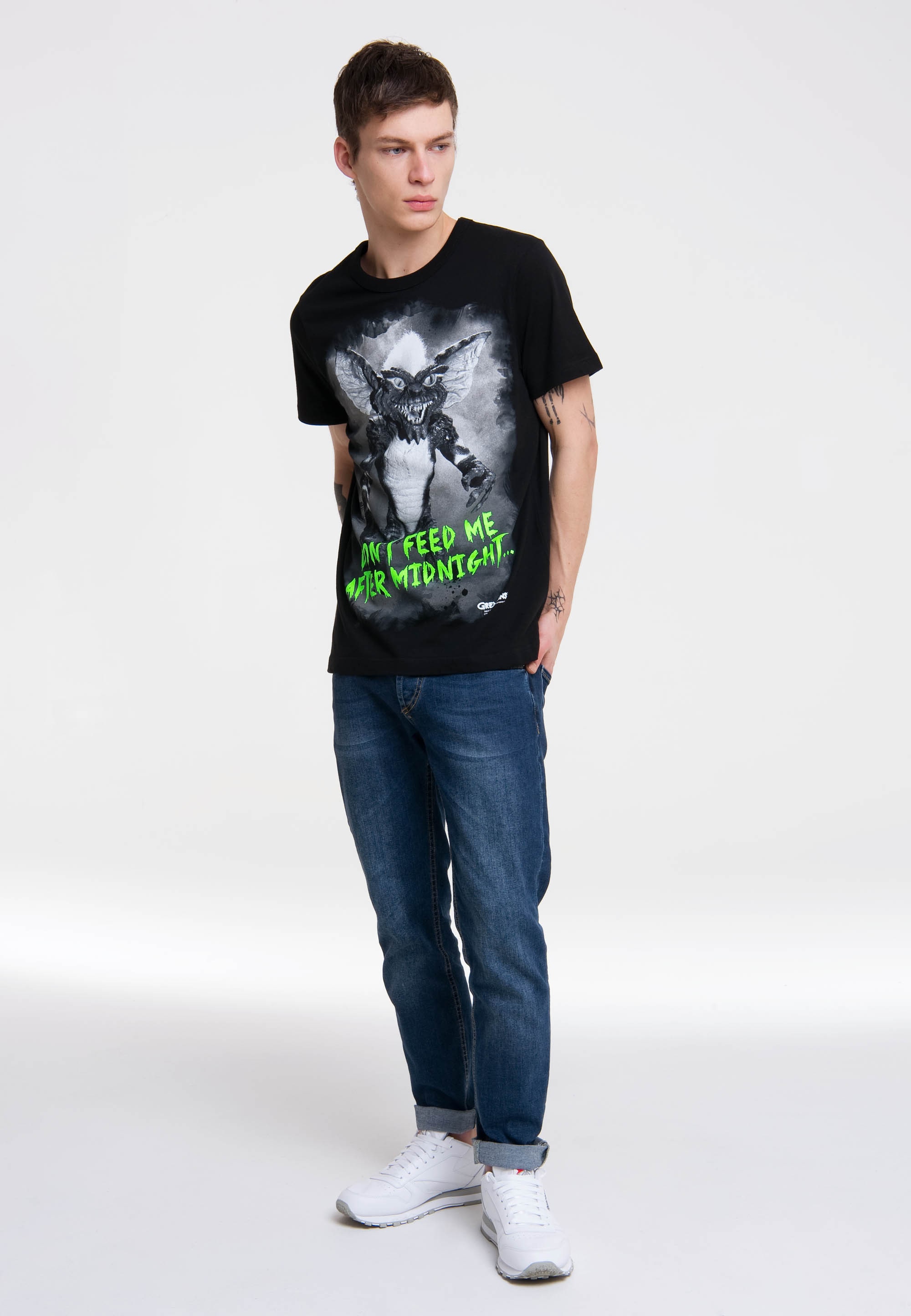 LOGOSHIRT T-Shirt »Gremlins After Midnight«, mit hochwertigem Siebdruck