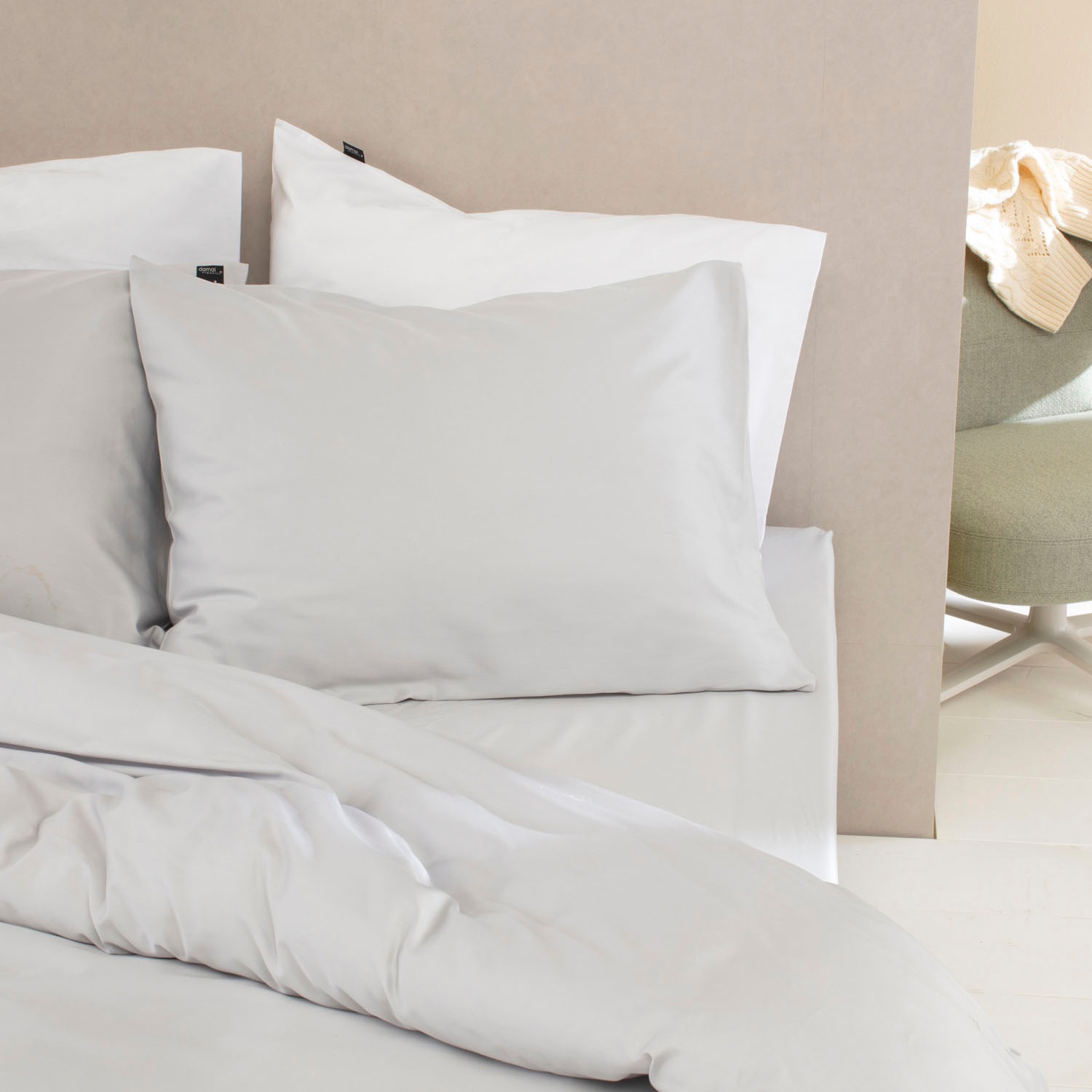damai Bettwäsche »Bio Satin«, in eleganten Farbtönen