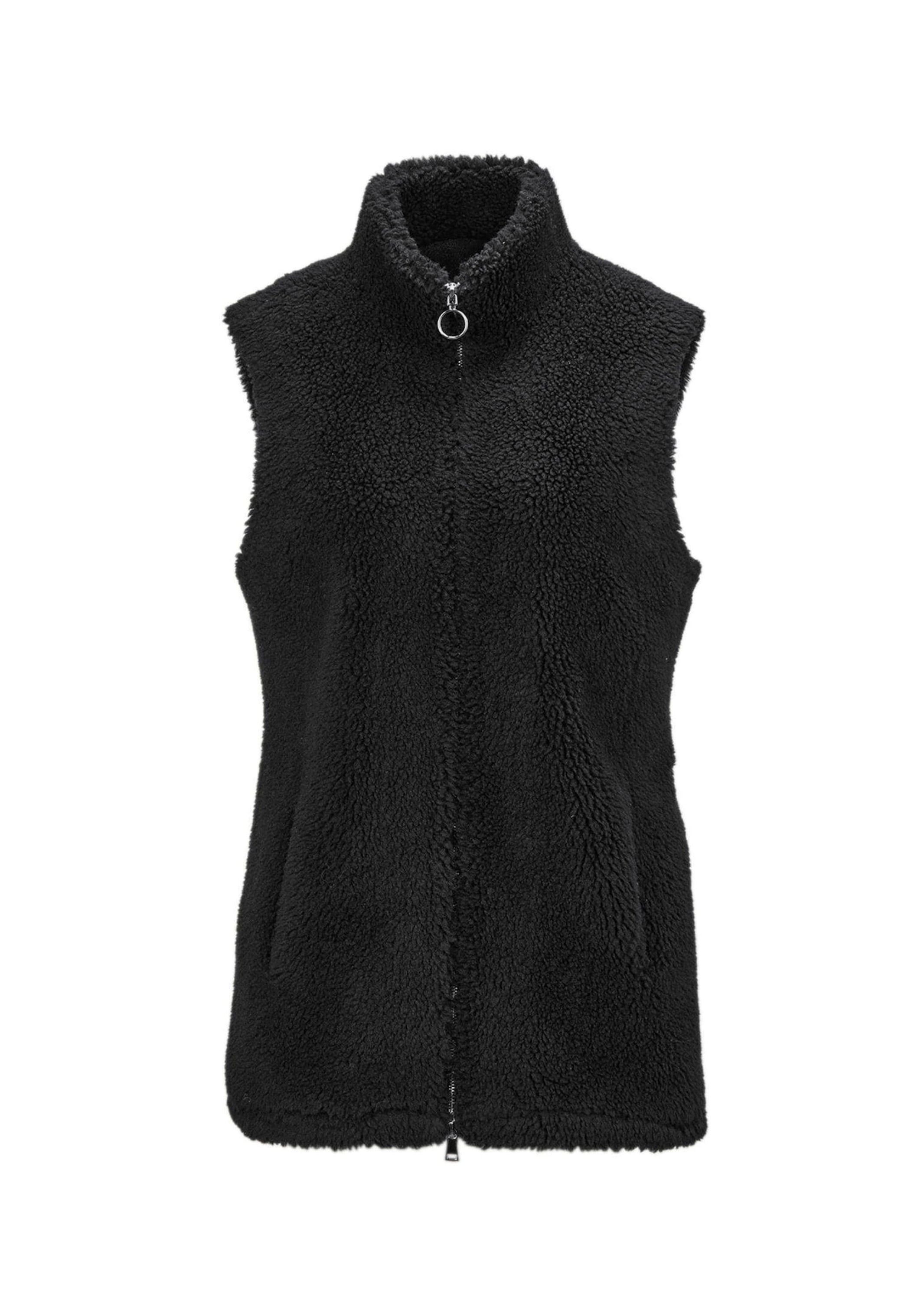 GOLDNER Kurzweste "Kurzgröße Fellimitat-Weste" Felloptik günstig online kaufen