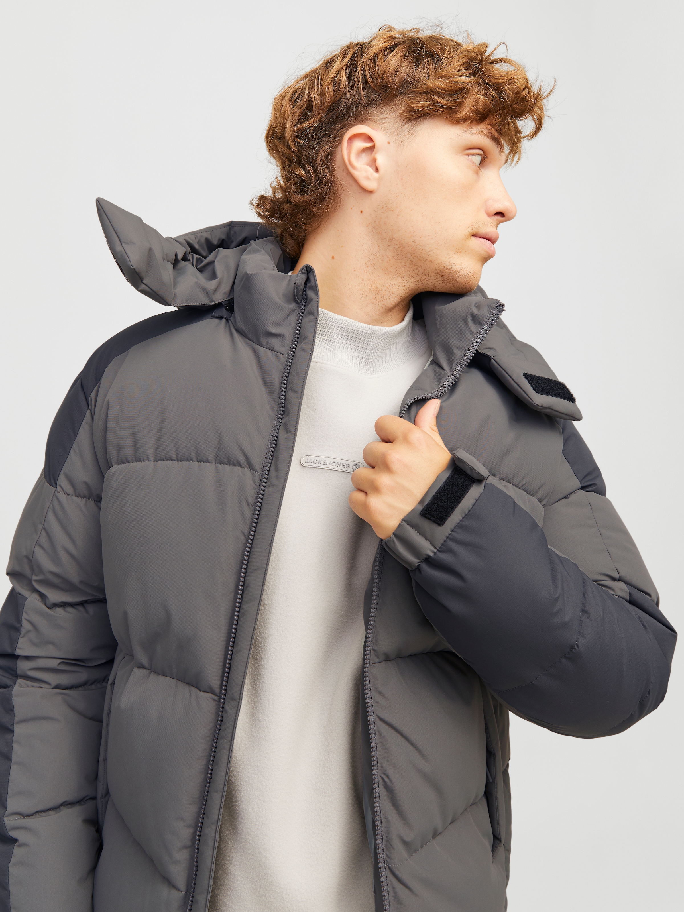 Jack & Jones Steppjacke »JCOAERO PUFFER SN«, mit Kapuze