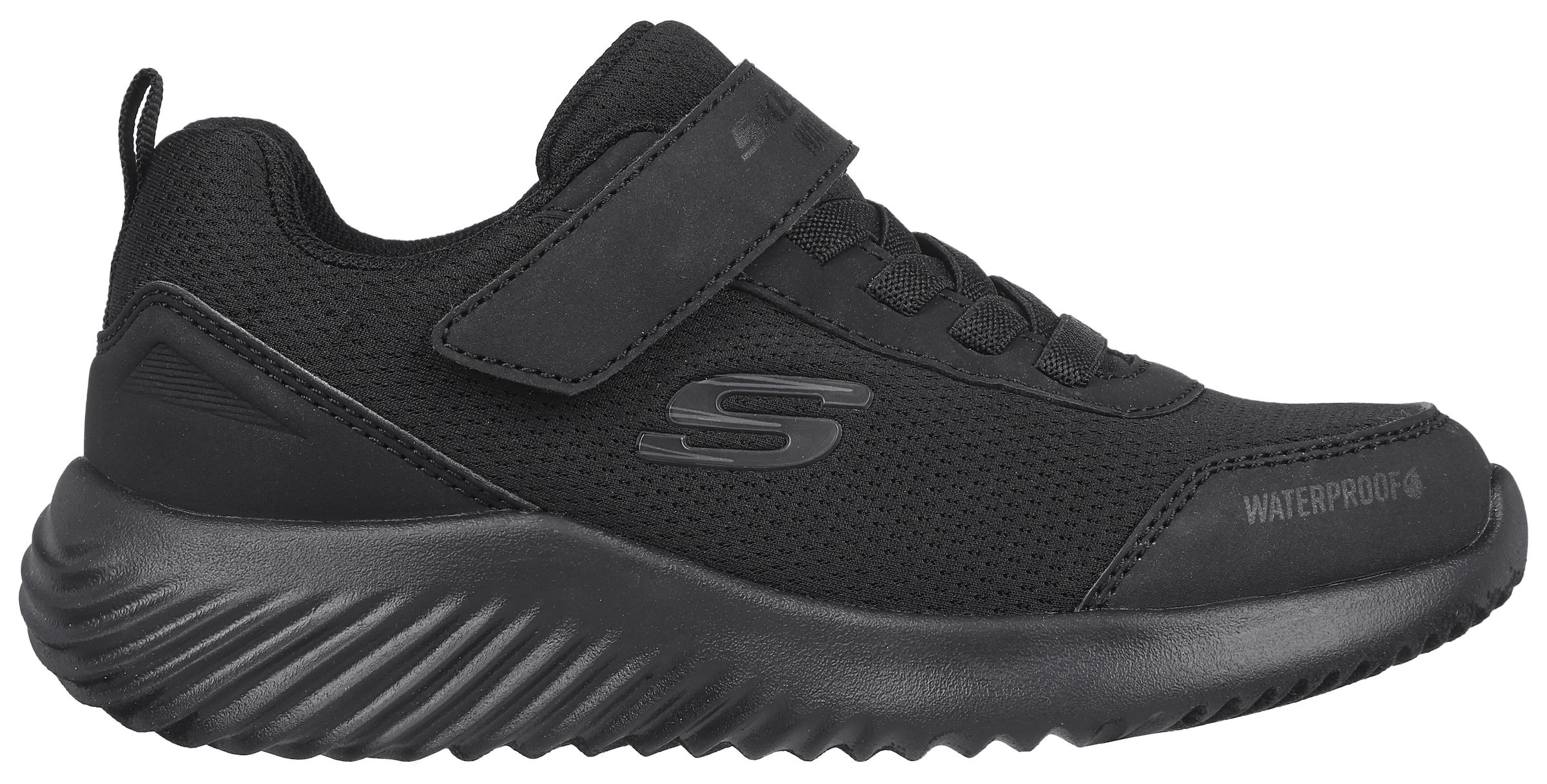 Skechers Klettschuh »BOUNDER-DRIPPER DROP«, Sneaker, Freizeitschuh mit Nahtversiegeltem, wasserdichtem Design