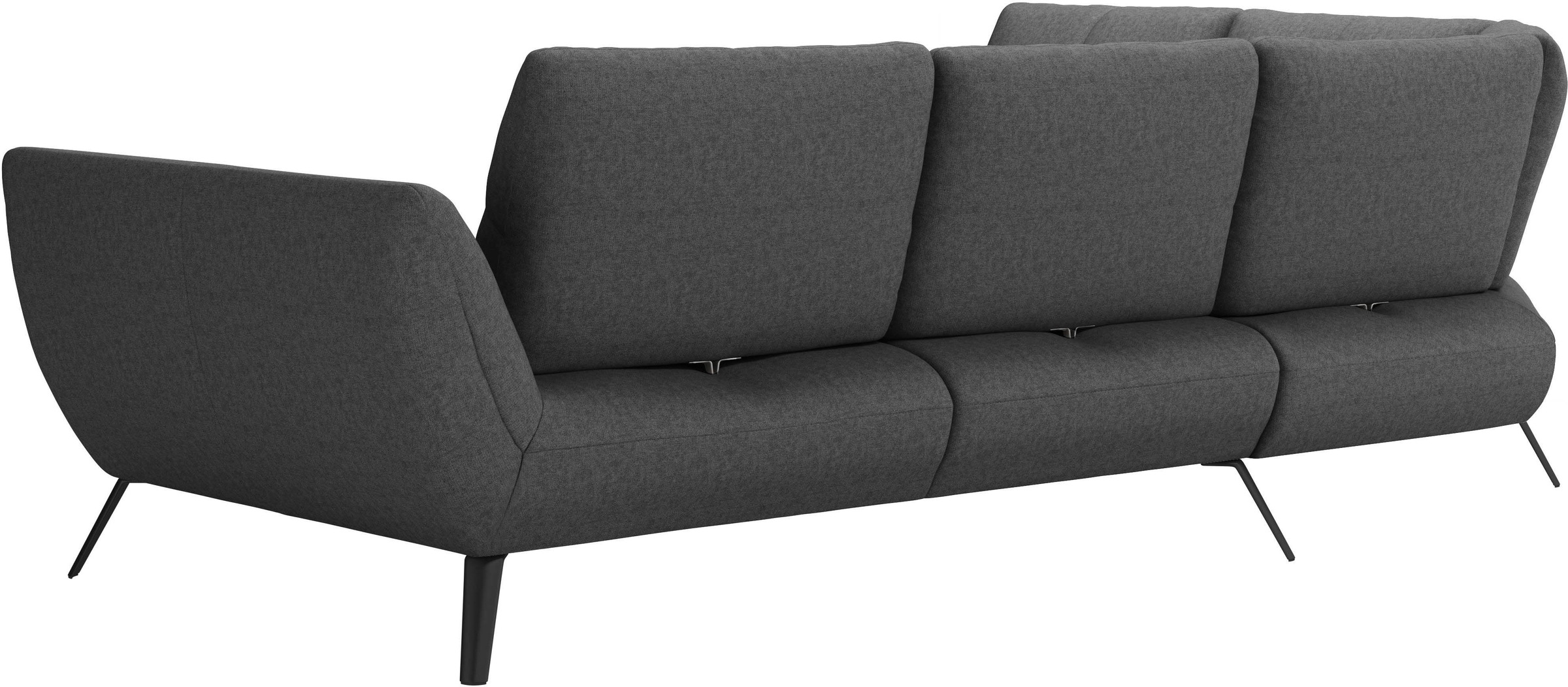 Places of Style Ecksofa »Mikado L-Form«, inkl. Sitztiefenverstellung und Armteilverstellung