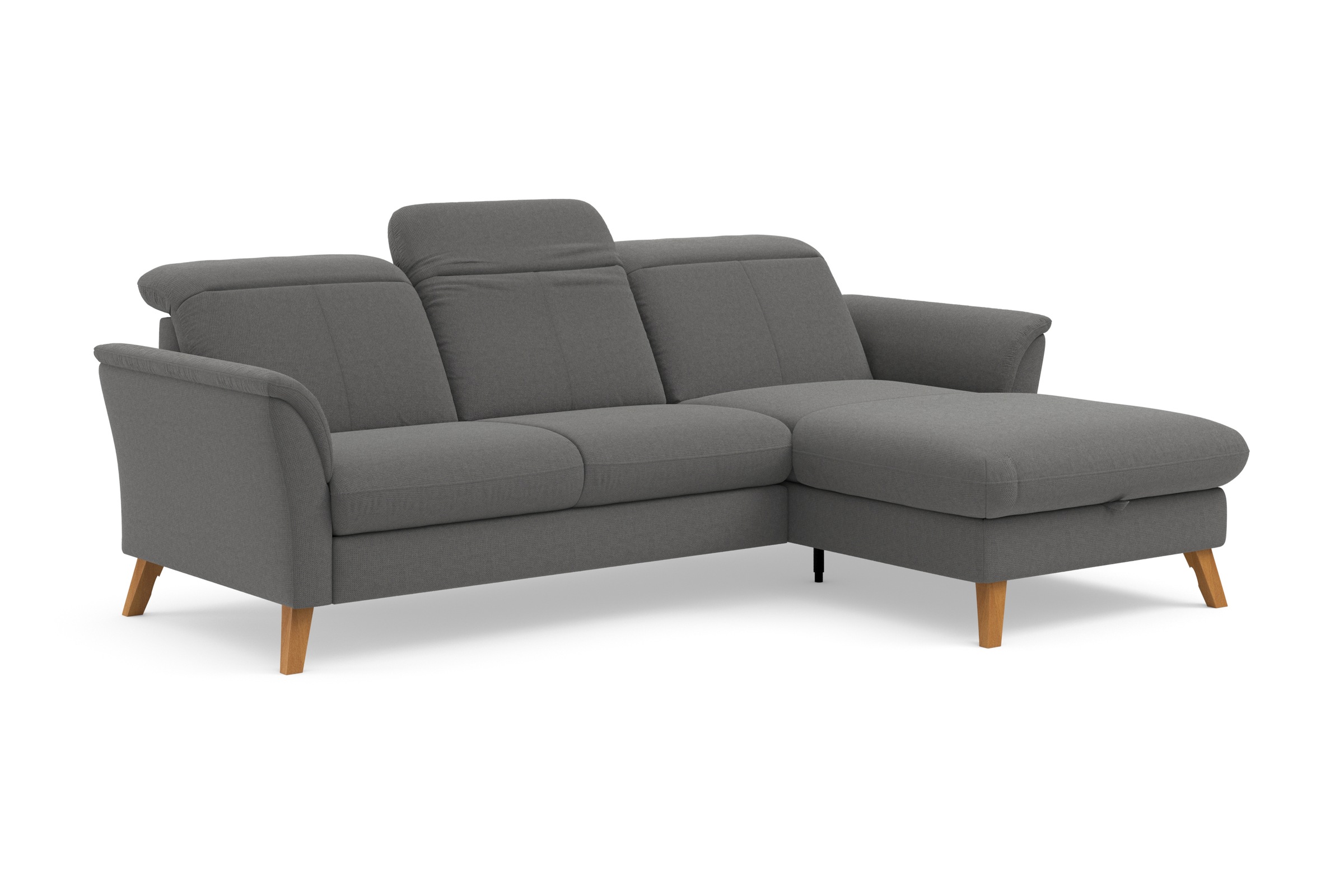 sit&more Ecksofa »Romero L-Form«, wahlweise mit oder ohne Relax-Funktion, Bettfunktion, Bettkasten