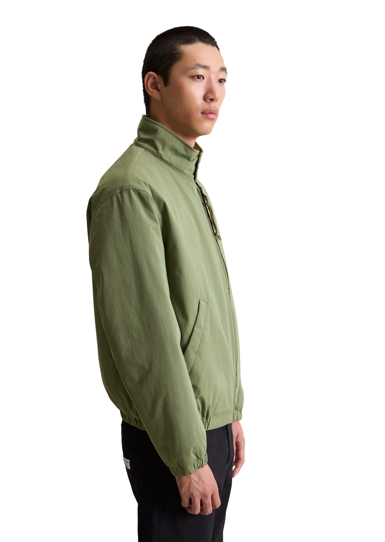 Marc OPolo DENIM Outdoorjacke "mit elastischem Bund", ohne Kapuze günstig online kaufen