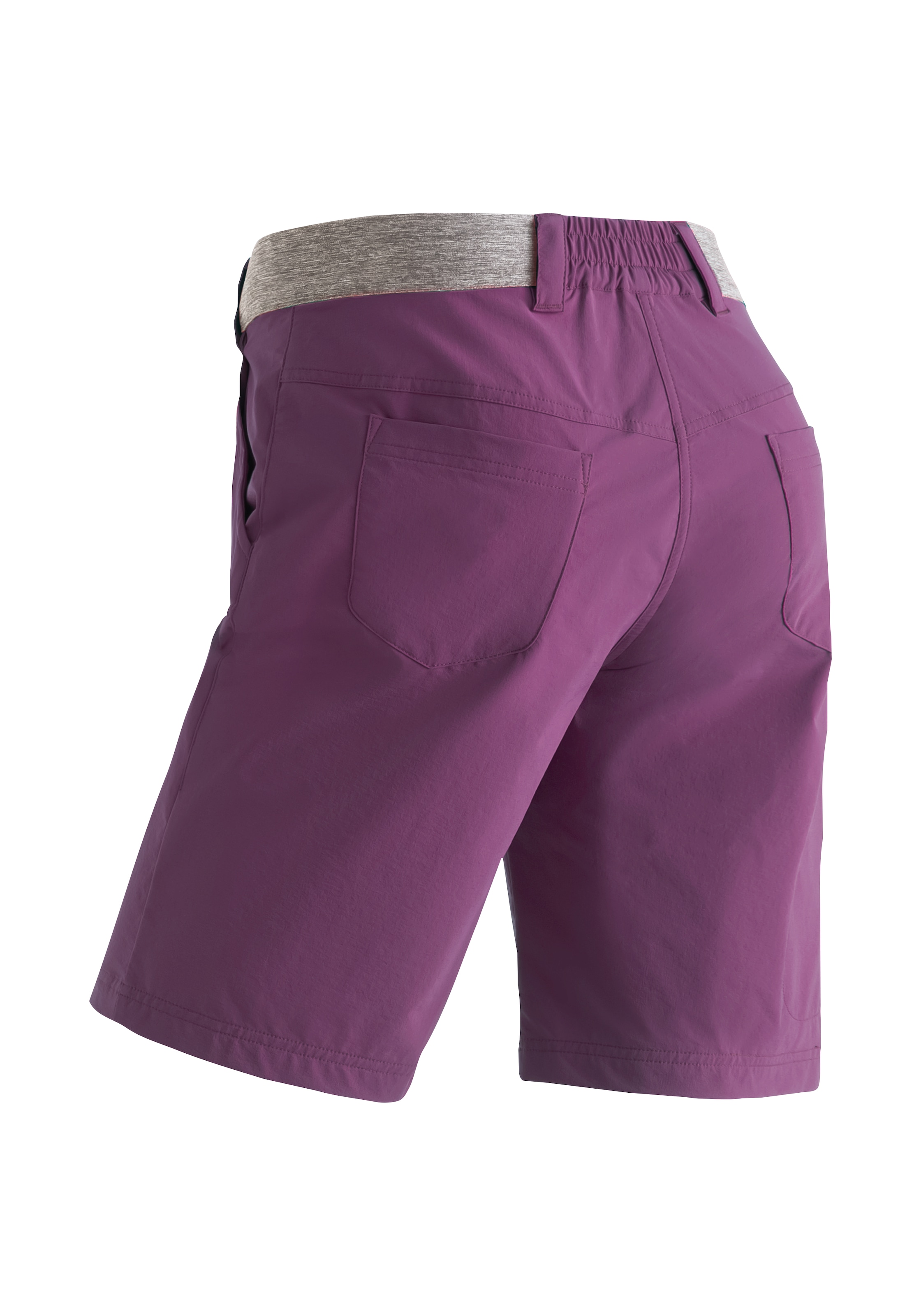 Maier Sports Funktionsshorts »Norit Short W«, Damen Shorts, kurze Outdoor-Hose, Bermuda mit 5 Taschen, Regular Fit