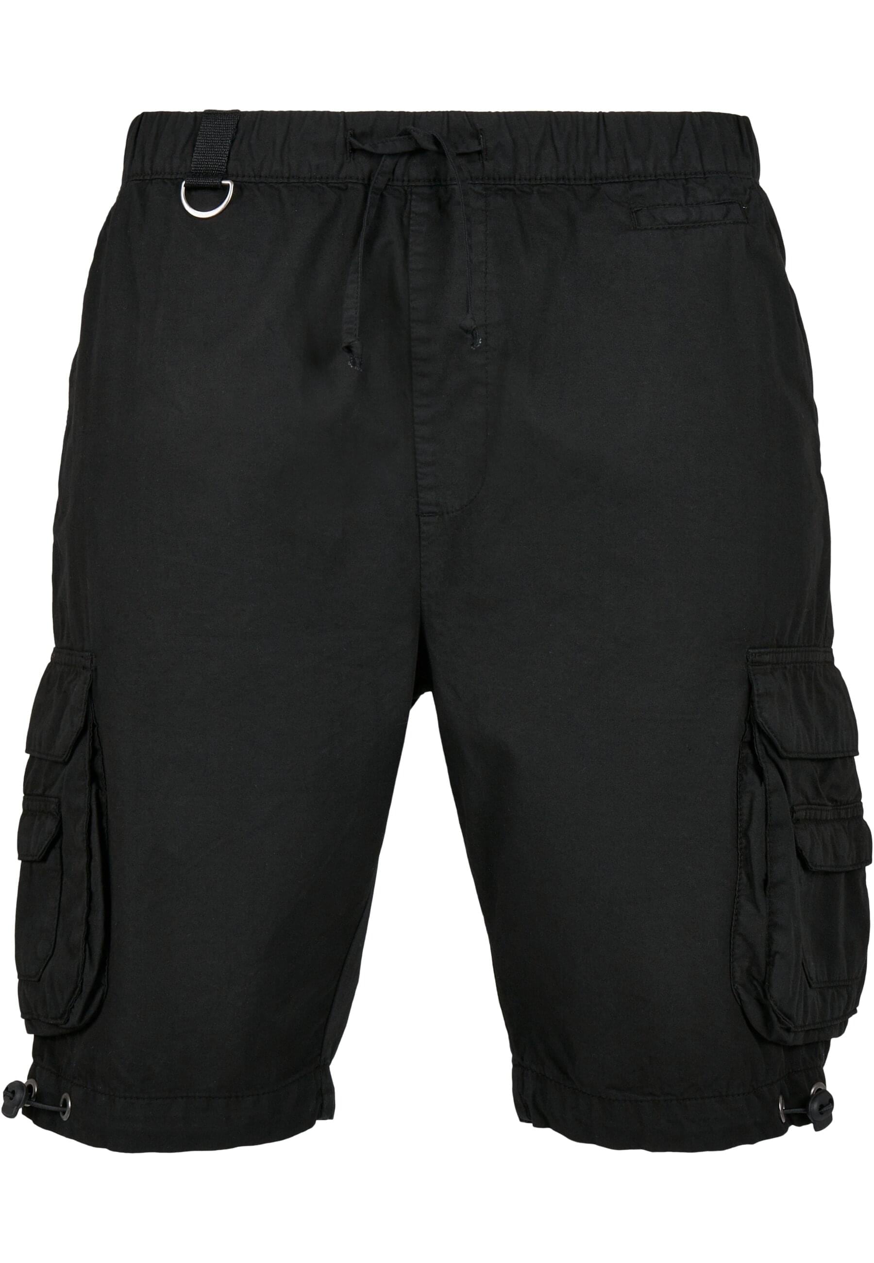 Stoffhose »Urban Classics Herren Double Pocket Cargo Shorts«, (1 tlg.)