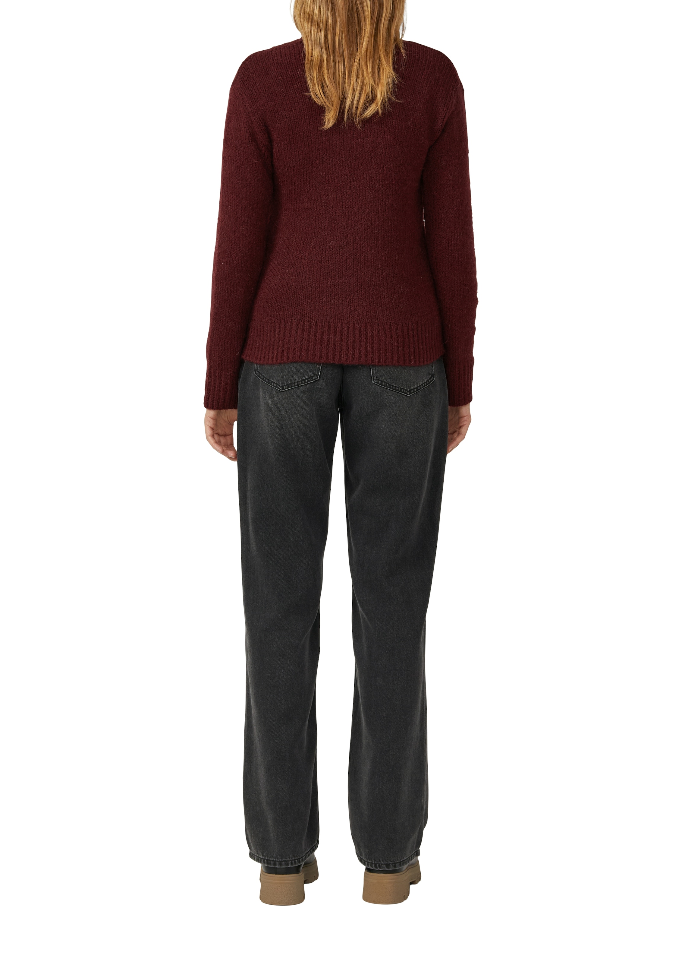 s.Oliver Strickpullover, mit V-Ausschnitt