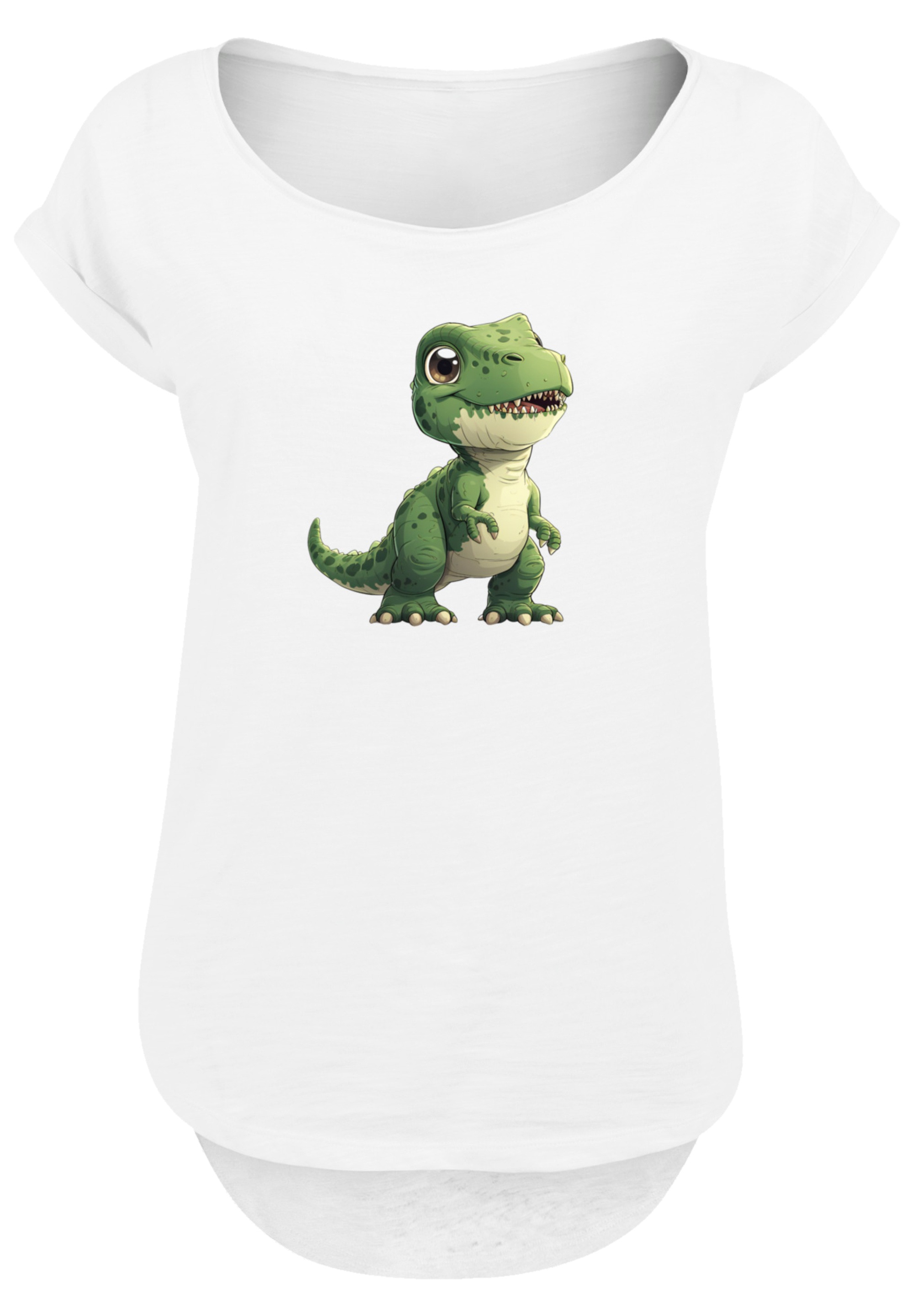 F4NT4STIC T-Shirt »Süßer grüner Dino«, Premium Qualität