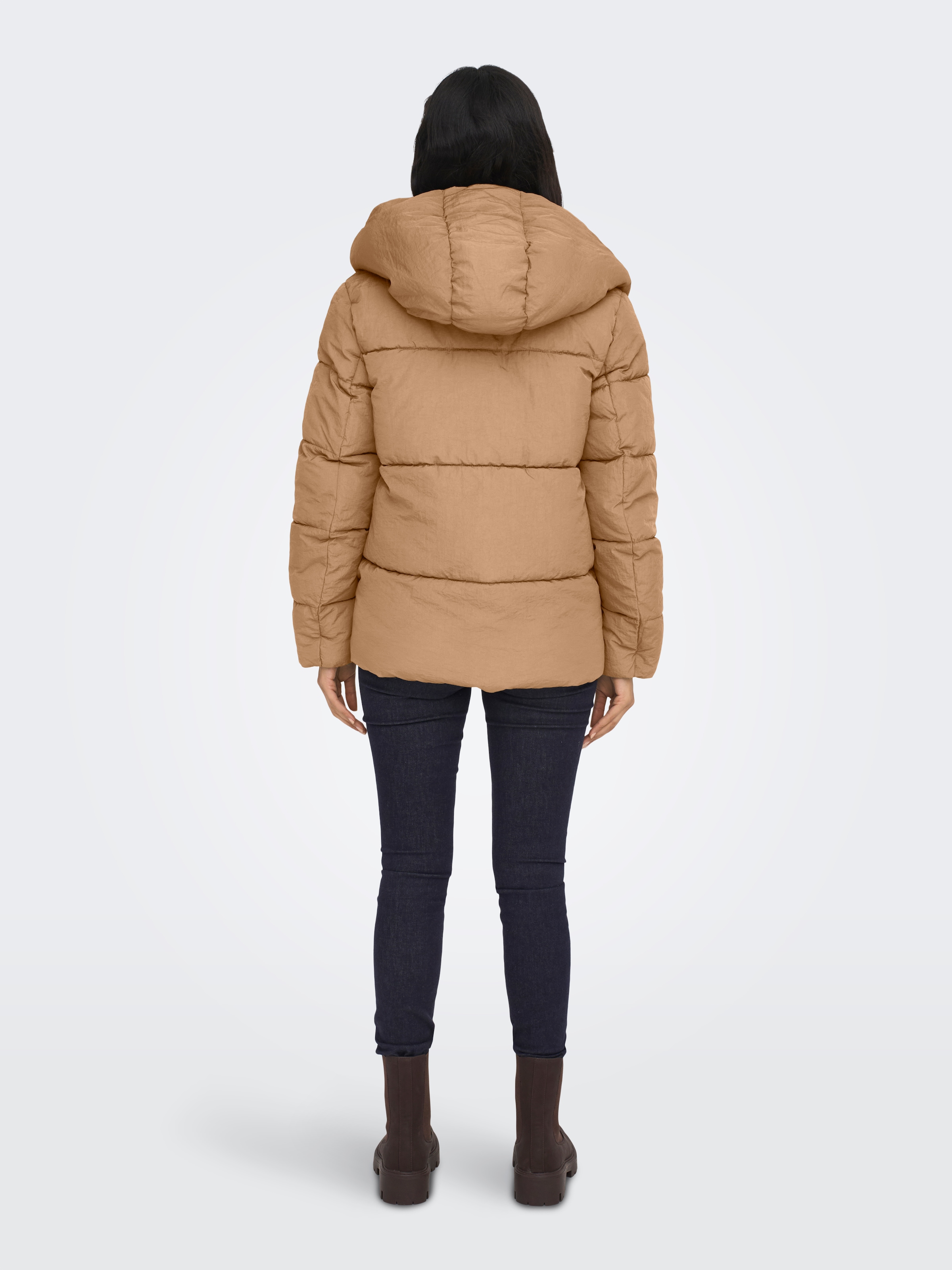 ONLY Steppjacke »ONLNEWSYDNEY SARA PUFFER JACKET CC OTW«, mit Kapuze