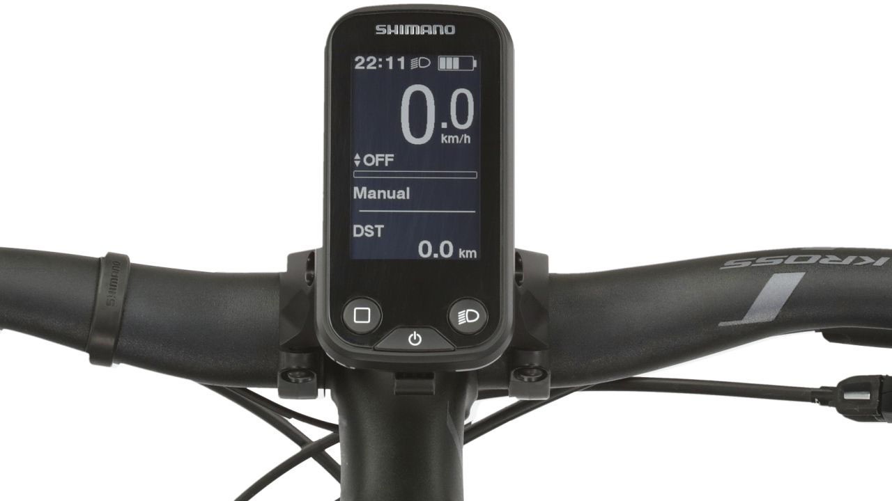 Kross »E-Trekkingrad Trans Hybrid 6.0 28 Zoll schwarz« 10 Gang Shimano DEORE XT T8000 Schaltwerk Kettenschaltung Mittelmotor 250 W SHIMANO 36 V/250 W DU-E6110, Mittelmotor