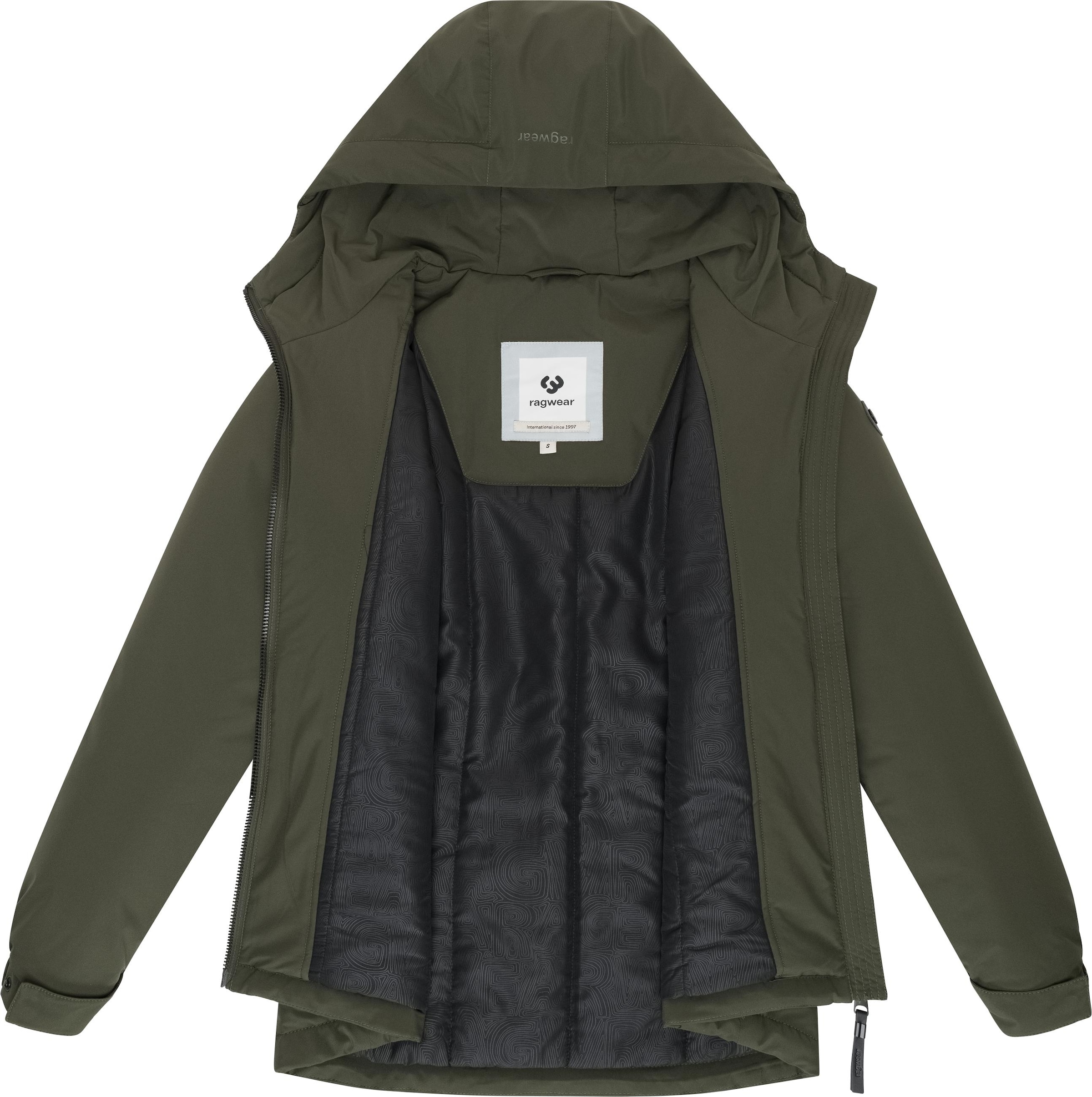Ragwear Winterjacke »Bevin Warm YOUMODO«, mit Kapuze, Wasserdichte Damen Jacke für den Winter