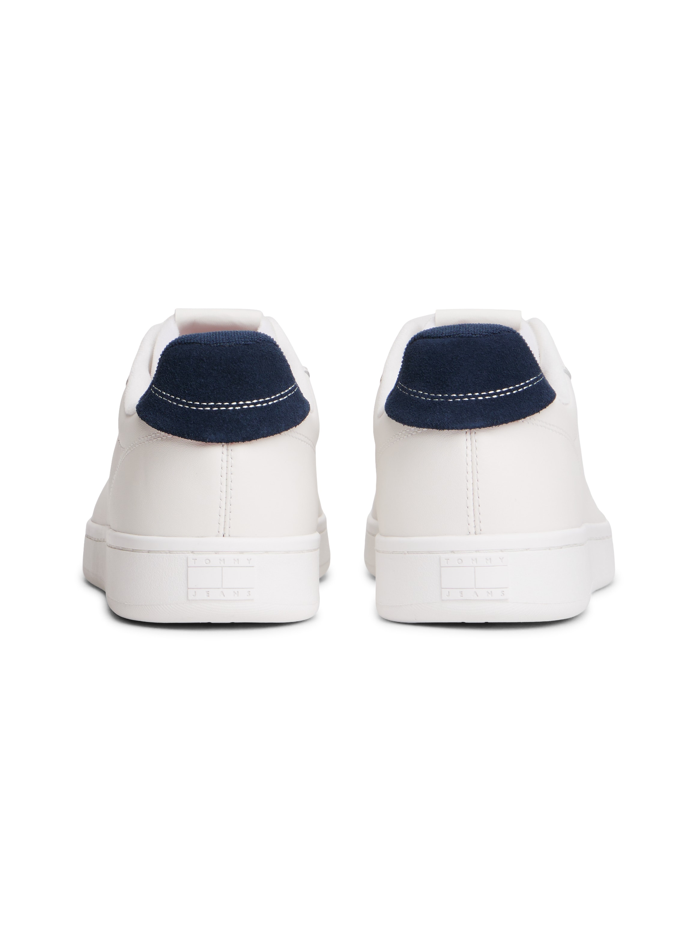 Tommy Jeans EM0EM01596 Archive 98 Ledersneaker Weiß 43 9