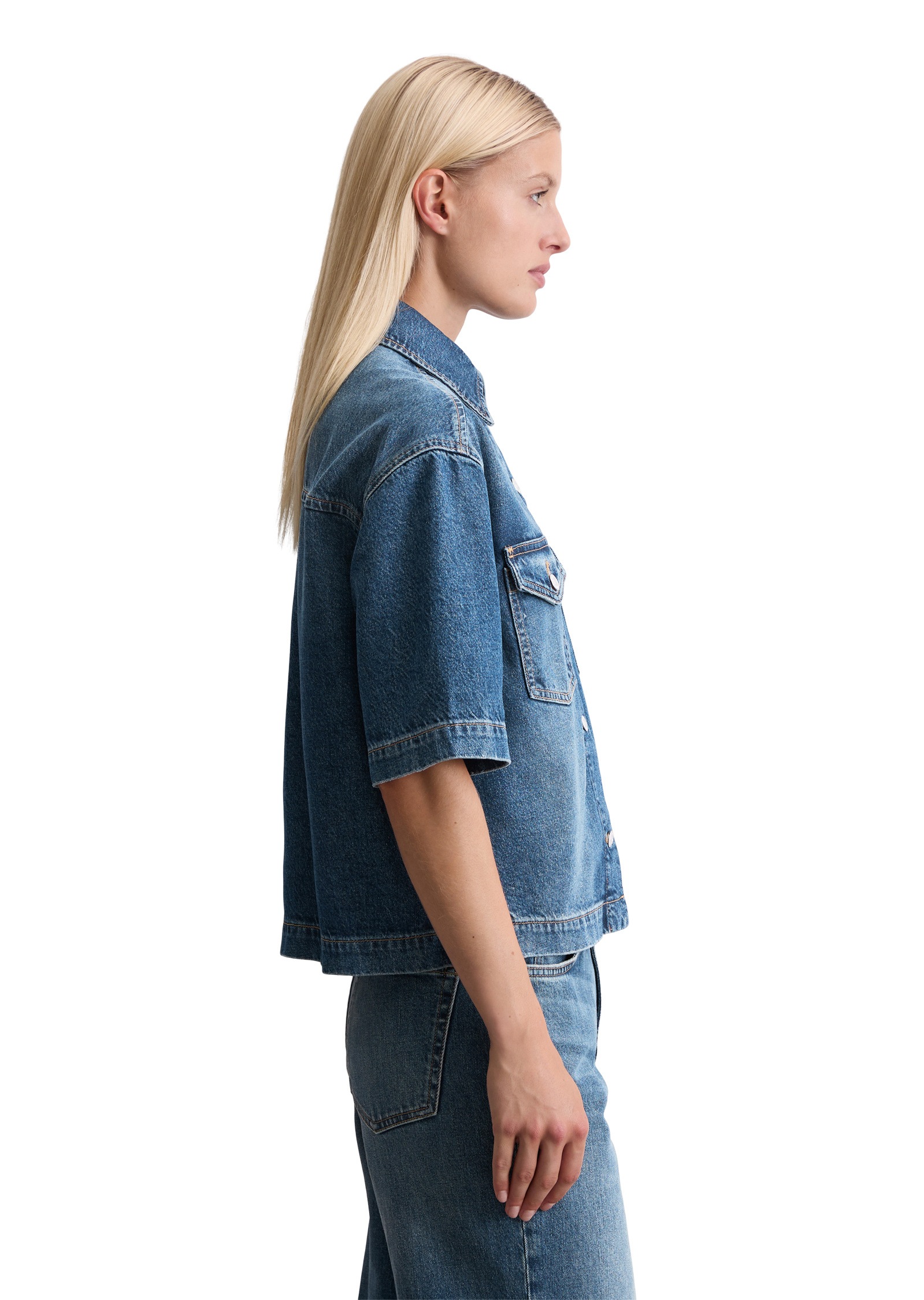 Marc OPolo Jeansbluse "aus TENCEL™ Lyocell" günstig online kaufen