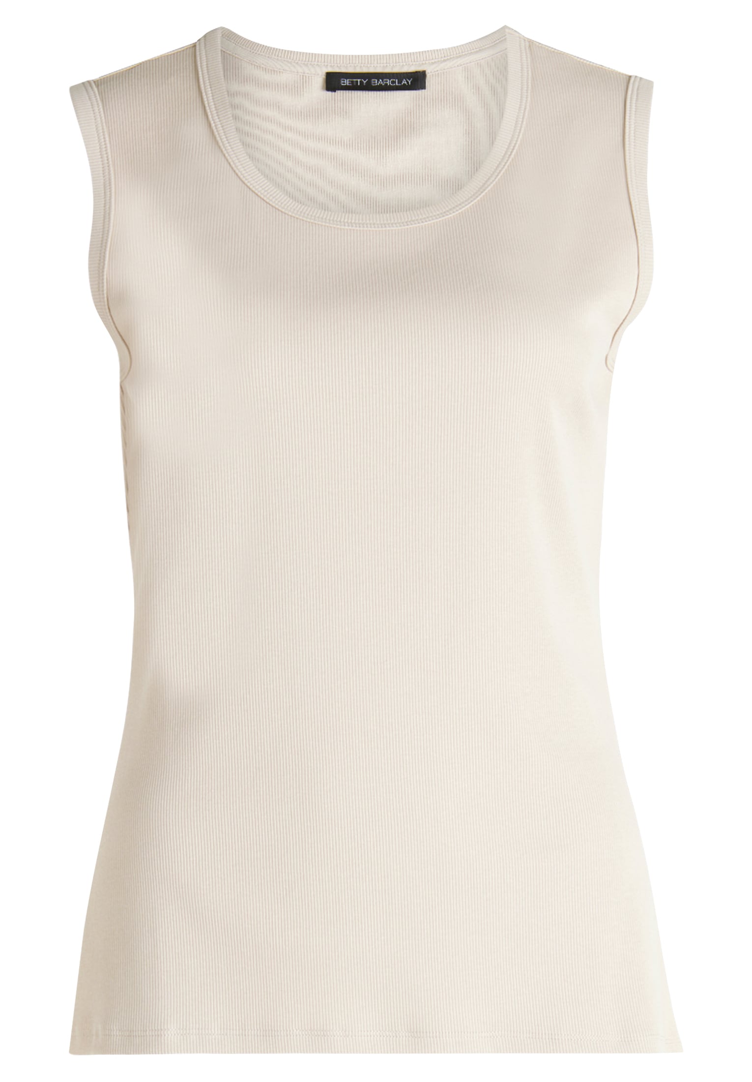 Betty Barclay T-Shirt »Betty Barclay Trägertop mit Rippenstruktur«, (1 tlg.), Material