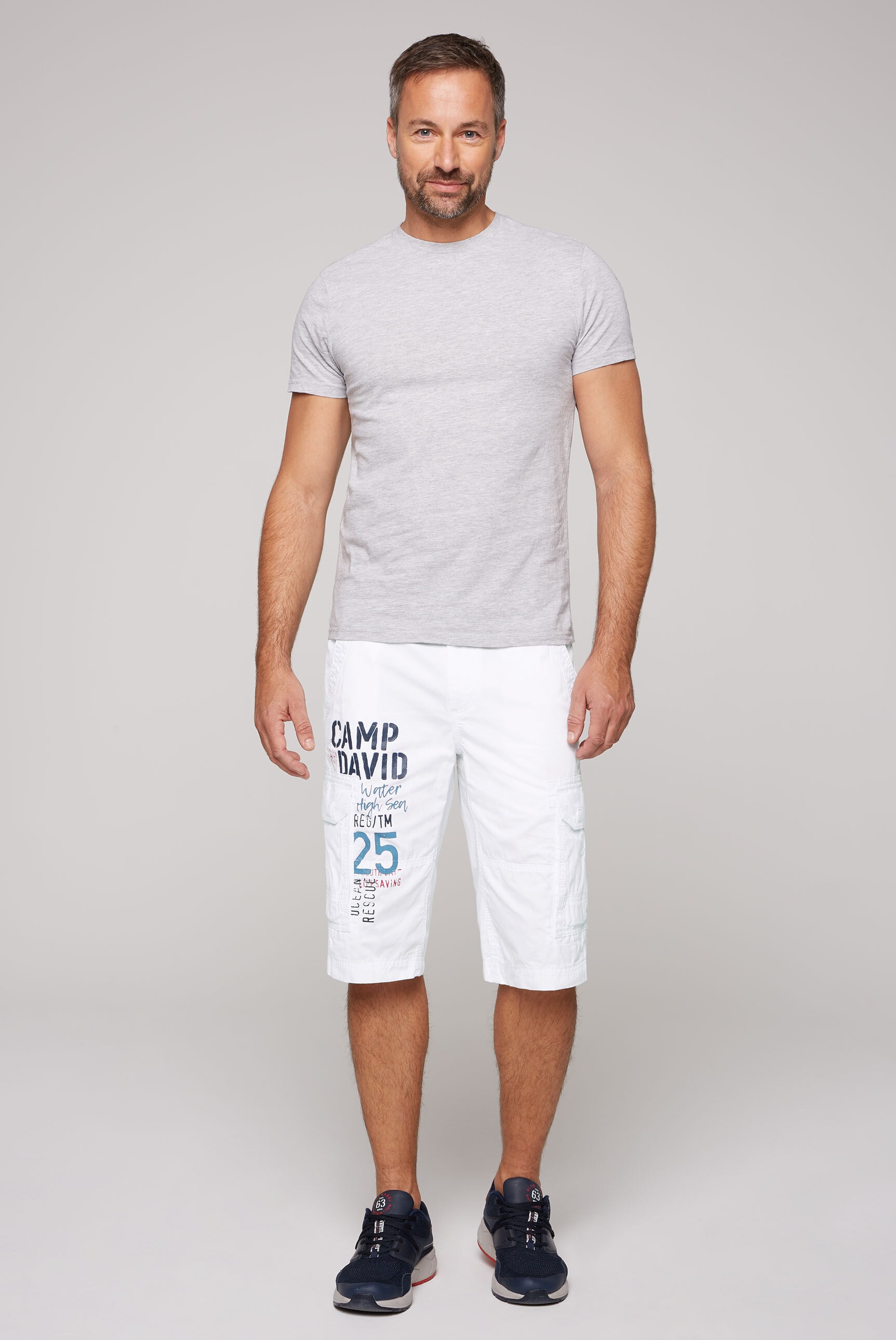 CAMP DAVID Shorts, aus Baumwolle