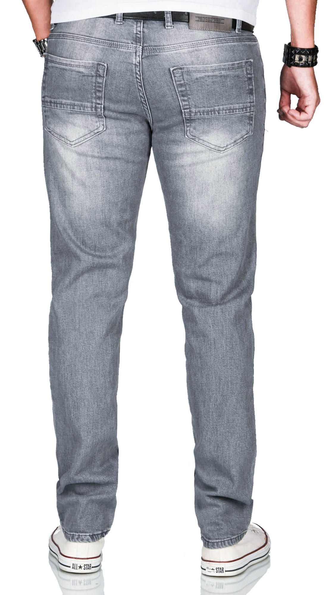 Alessandro Salvarini ASCatania Men Jeans Gray W32L30 3