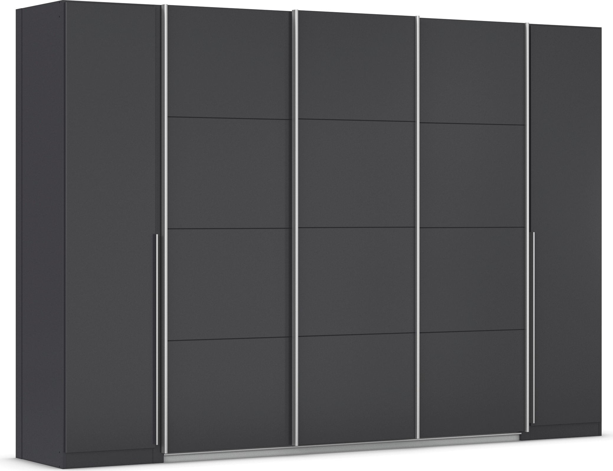 OTTO home Schwebetürenschrank "Dreh-/Schwebetürenschrank Kleiderschrank Familie, Agordo" im angesagten Mix aus Dreh- und Schwebetüren, B/H/T 301x210X62cm viele Farben verfügbar TOPSELLER Made in GERMANY