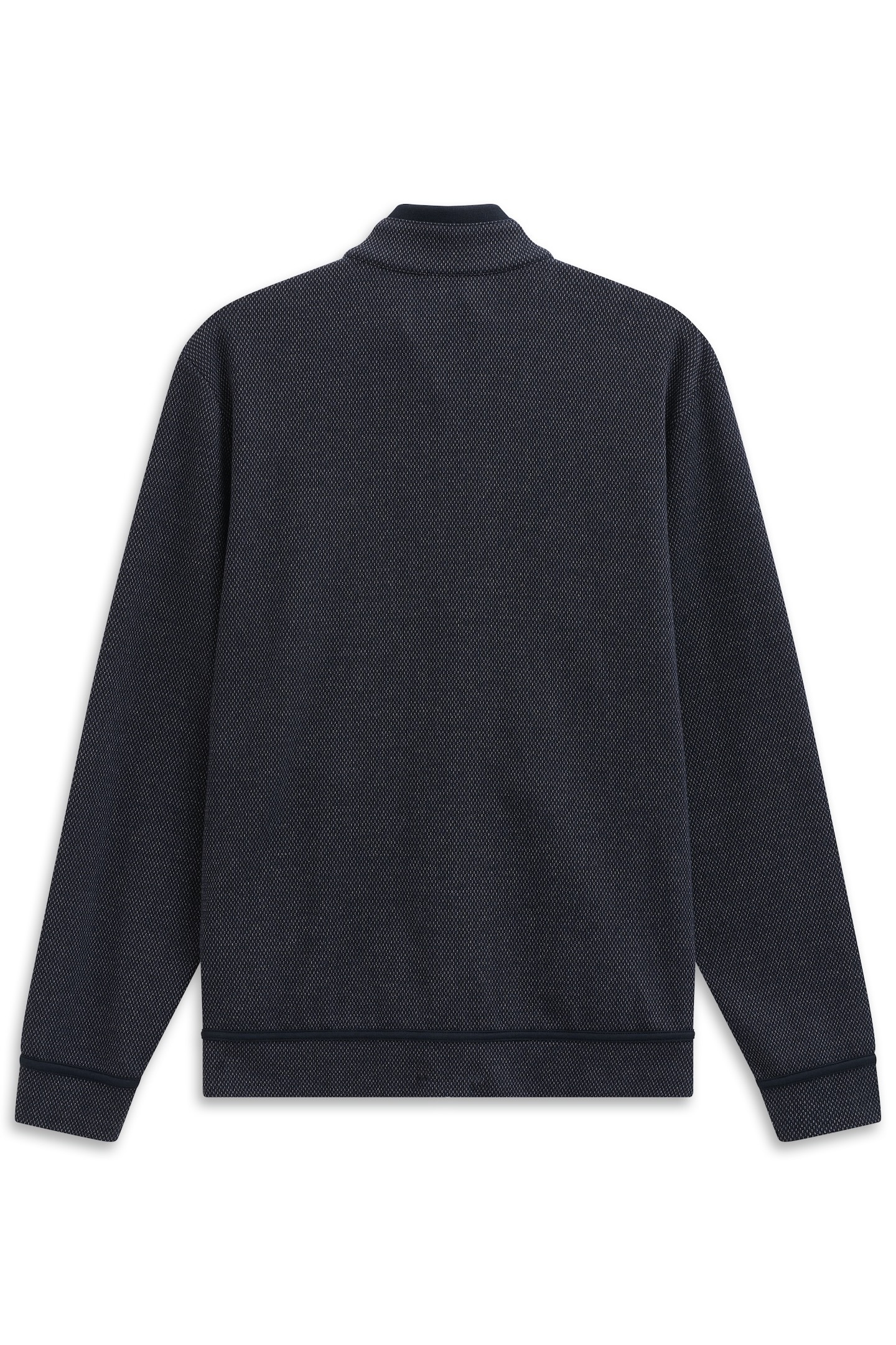 bugatti Sweatjacke »Modern Fit«, mit Stehkragen und aus Baumwollmix