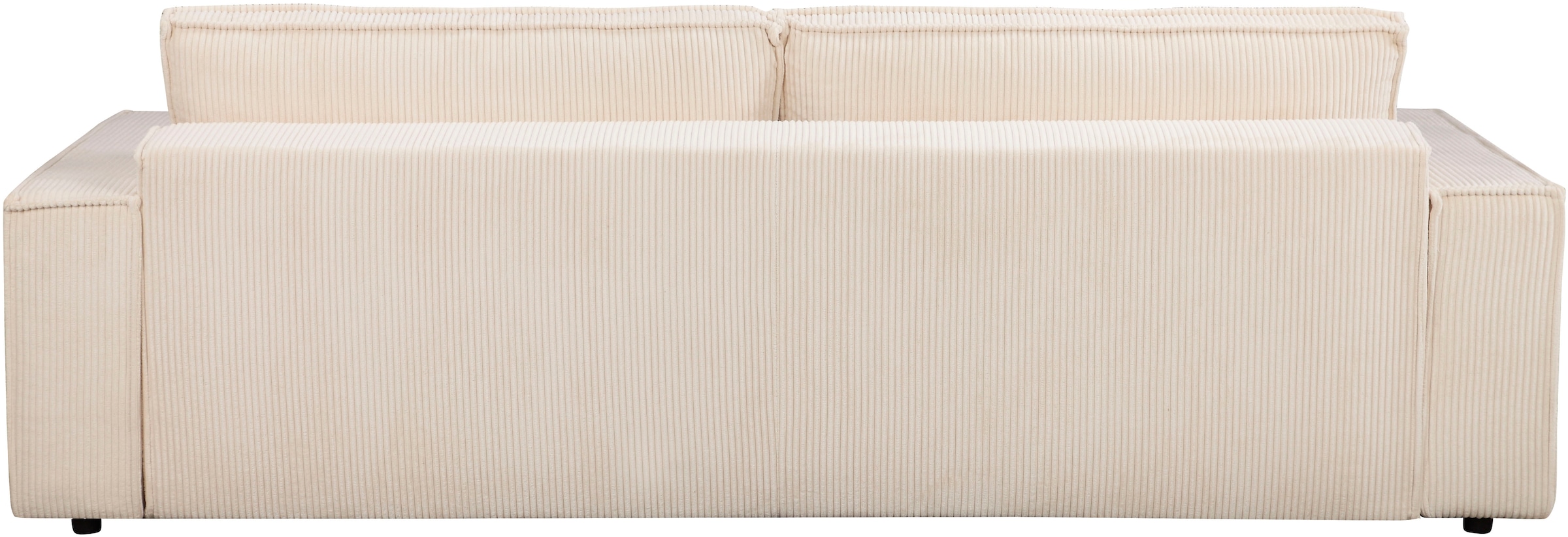 OTTO home Schlafsofa »CASSI 3-Sitzer, 240 cm - OTTO. Verlässliche Qualität.« Schlaffunktion (134/200), Bettkasten, Cord, Unser Tiefpreis