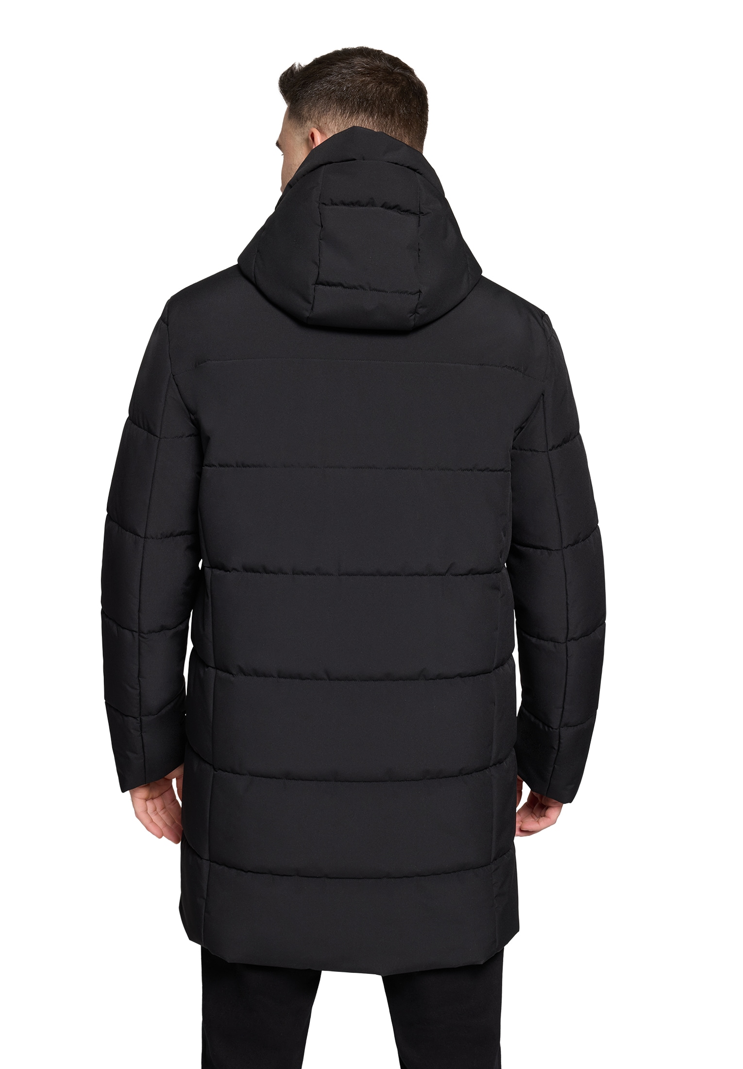 VOICE Outdoorjacke »Herren Winterjacke Wintermantel mit Kapuze« mit Kapuze