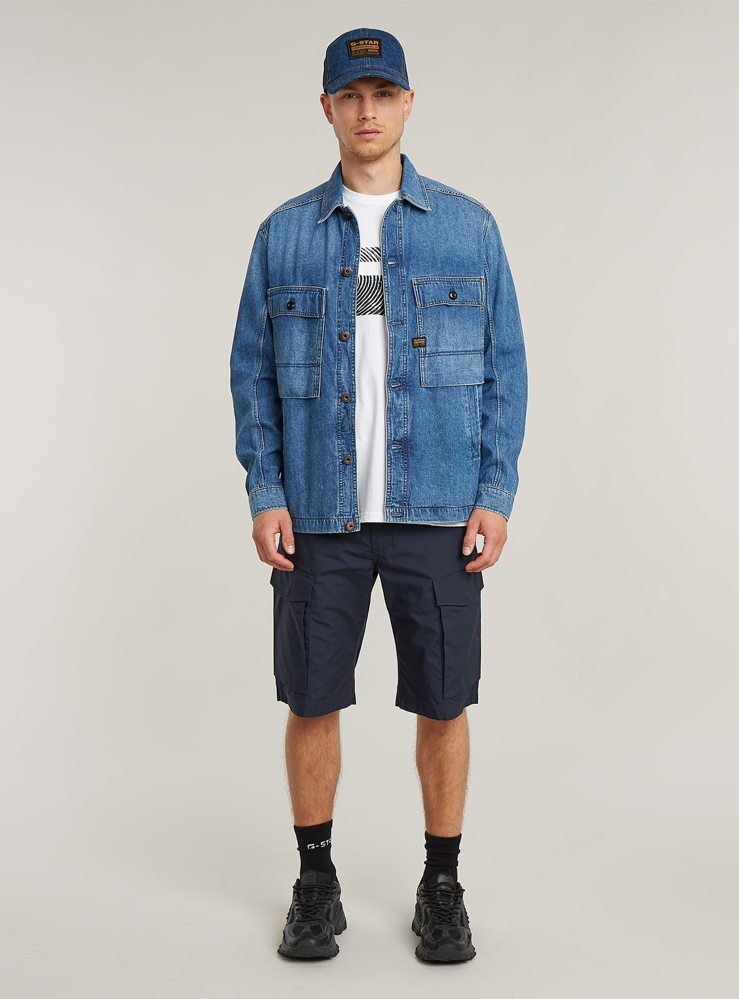 G-STAR Cargoshorts »Core Regular Cargo Shorts«