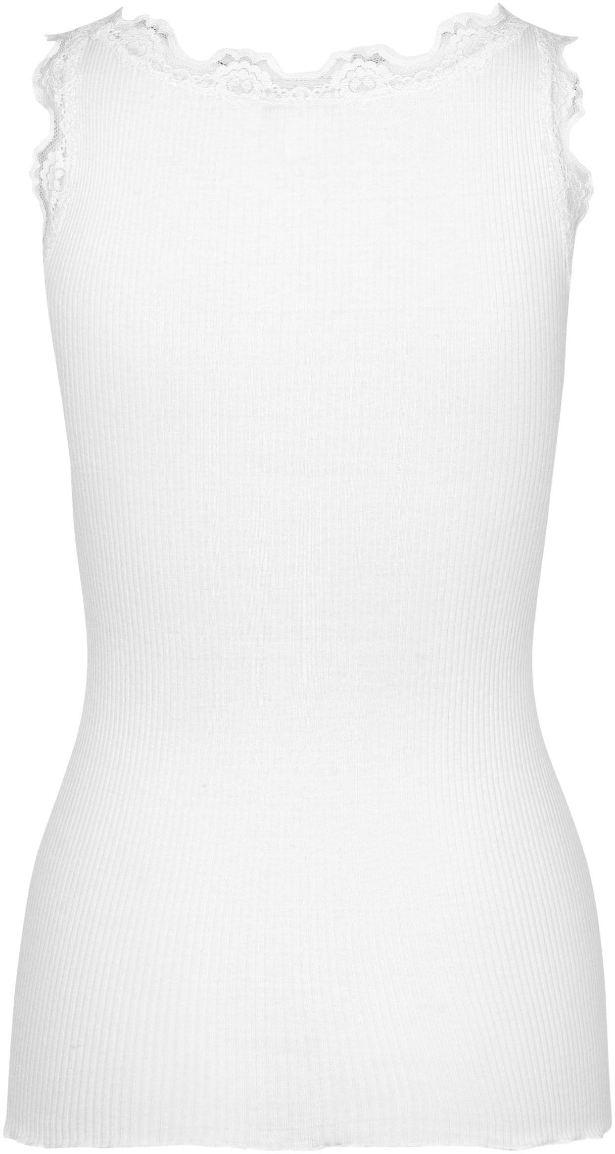 rosemunde Tanktop "Babette Silk Top" Vintage-Spitzenbesatz, breite Träger, günstig online kaufen