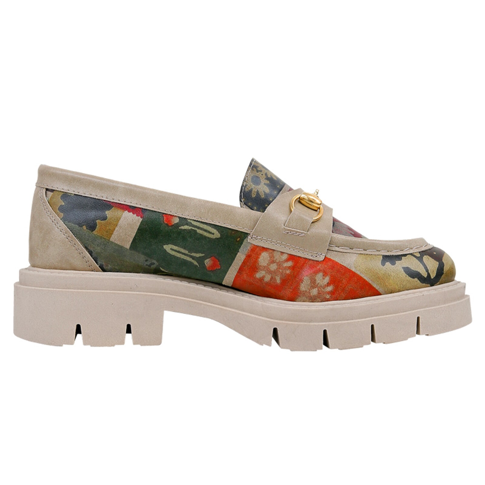 DOGO Loafer »Cindy Loafer Anatolian Patterns Damen Halbschuhe«  Handgefertigt
