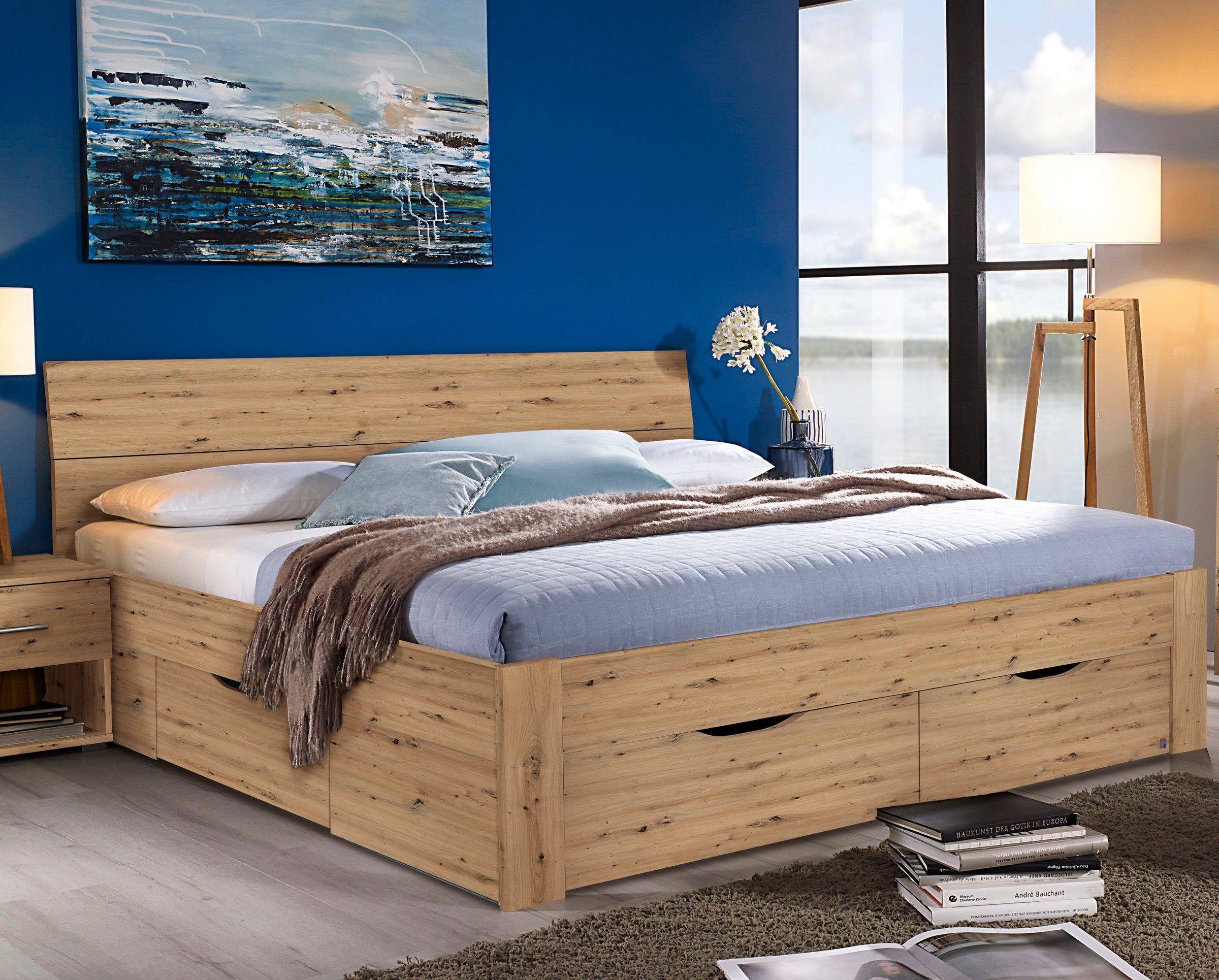 rauch Bett "Einzelbett Doppelbett Stauraum FLEXX Breiten 90/140/180 cm" Ein günstig online kaufen