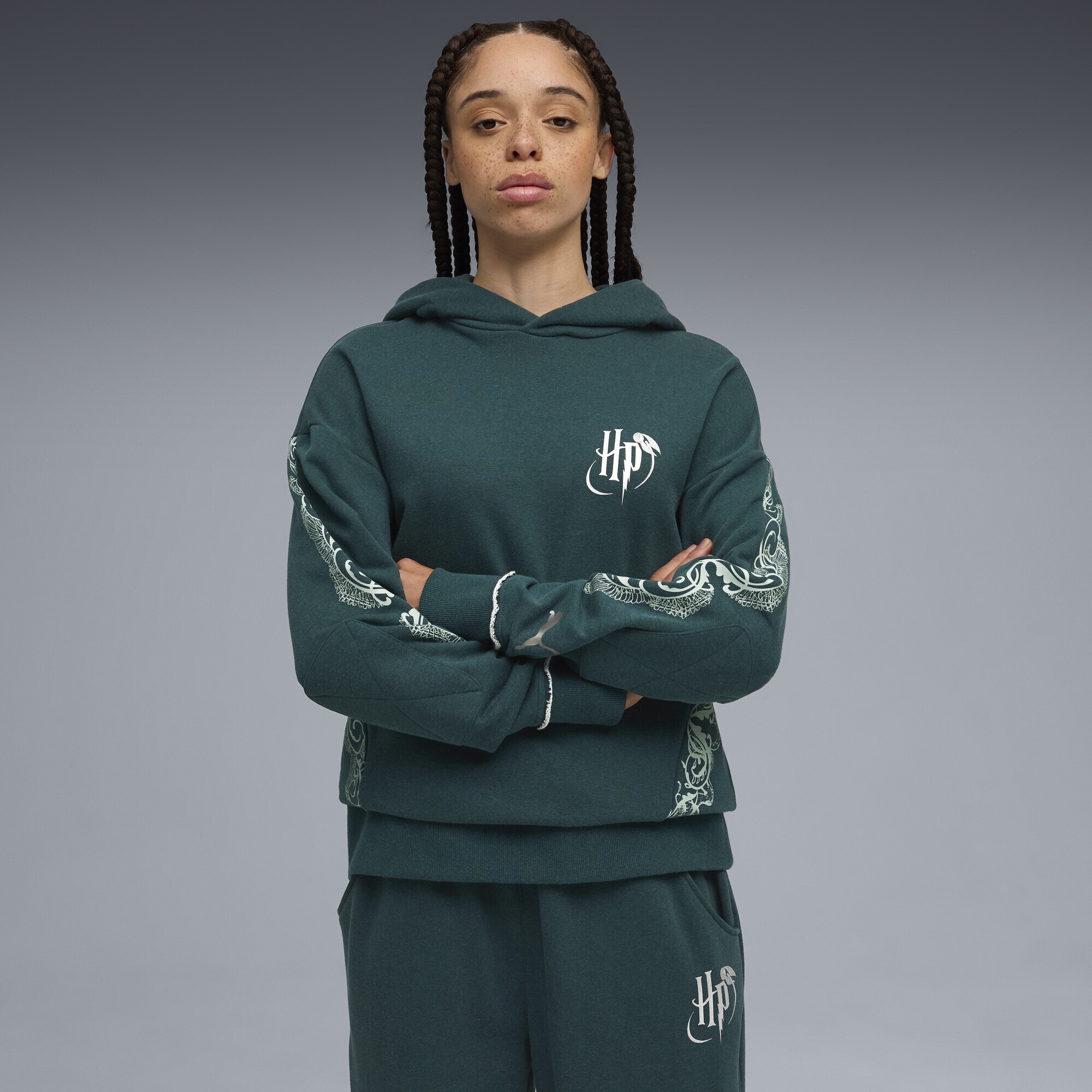 PUMA Trainingsshirt »PUMA HOOPS x HARRY POTTER™ Hoodie Damen«