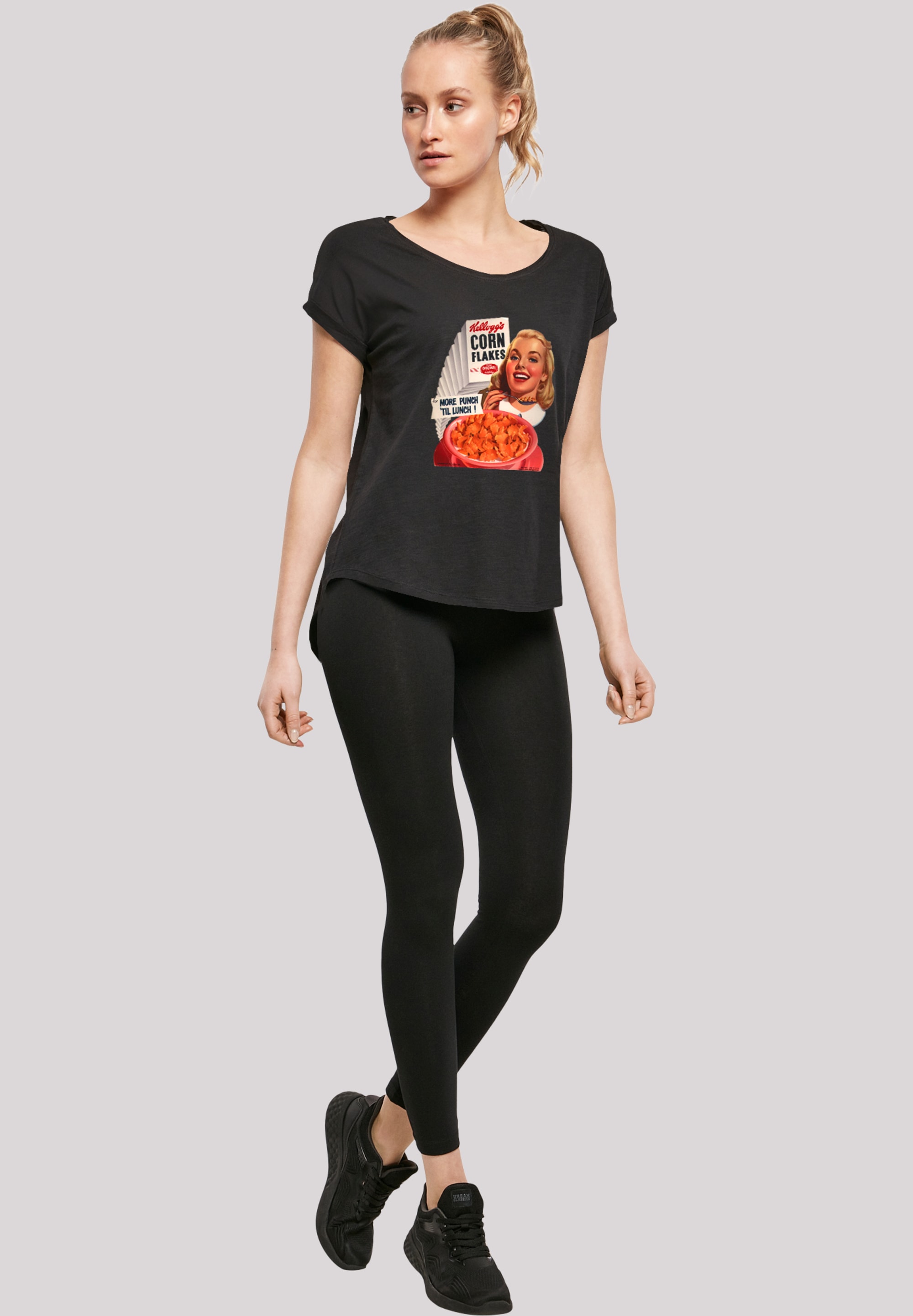 F4NT4STIC T-Shirt »Kellogg's Corn Flakes Cereal 1950's«, Premium Qualität
