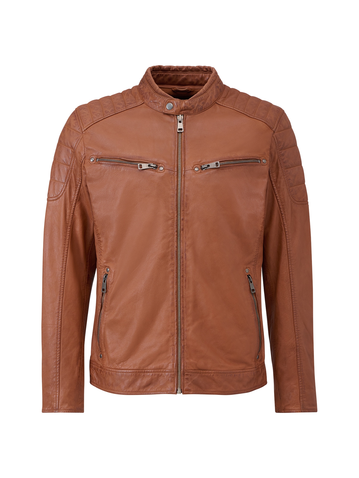 RICANO Bikerjacke "Lederjacke Gerard" Handgefertigt aus echtem Leder