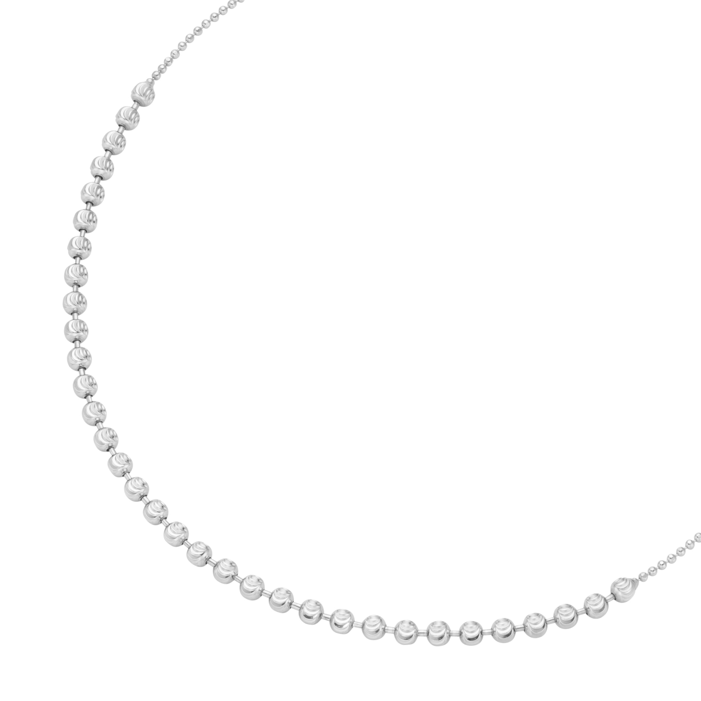 Smart Jewel Collier »elegante Kugelkette, Silber 925«
