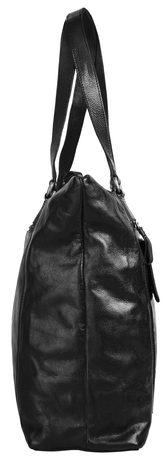 Spikes & Sparrow Shopper echt Leder