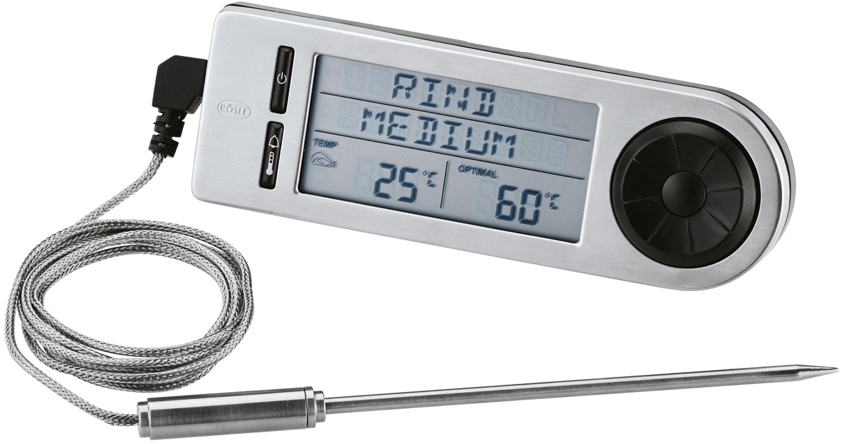 RÖSLE Bratenthermometer, –20 bis digitaler BAUR °C, 18/10 Kerntemperaturmesser, | kaufen °C Edelstahl +250