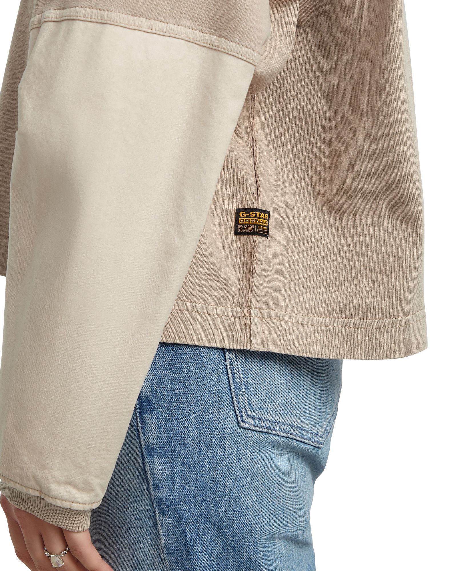 G-STAR T-Shirt »Washed 3D Mix Oversized T-Shirt«